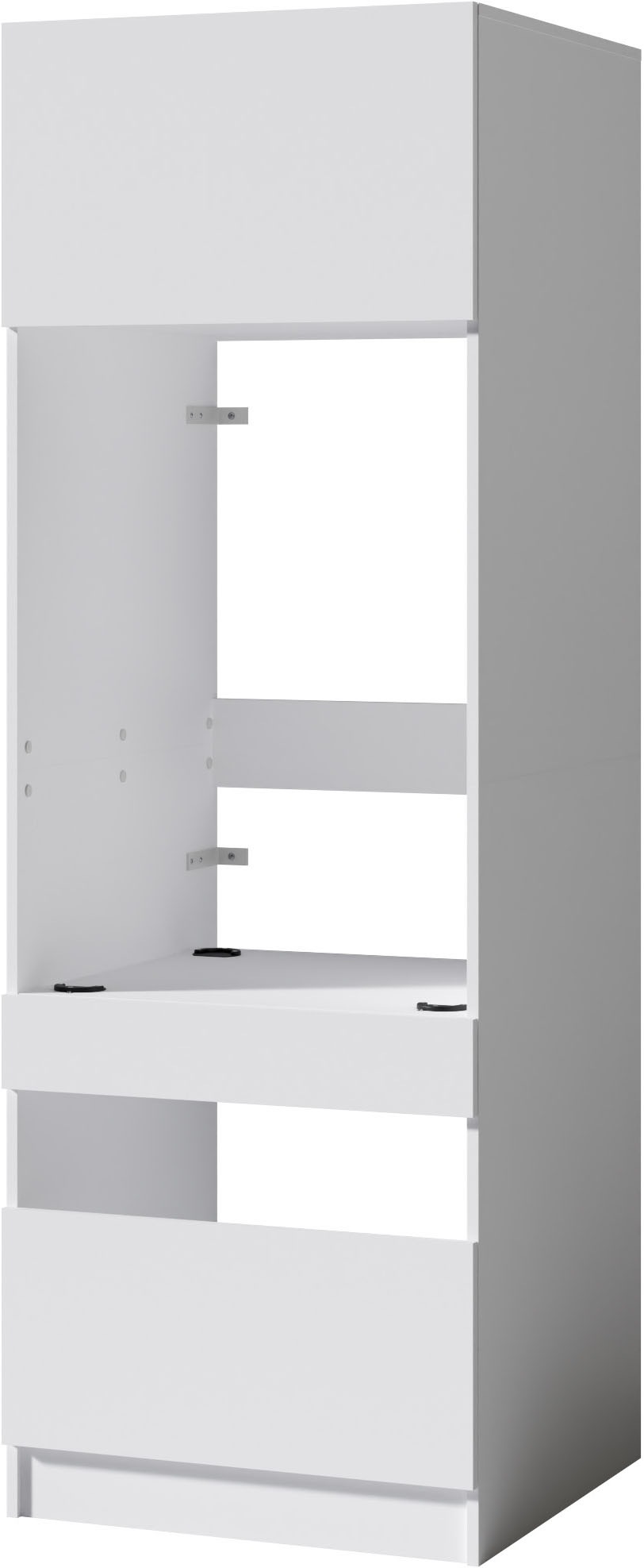 BASIC by Balculina Armoire pour machine à laver »Washhome B/T/H 68x200x68 cm« 1 cuis tlg. largeur 68cm, plateau extensible