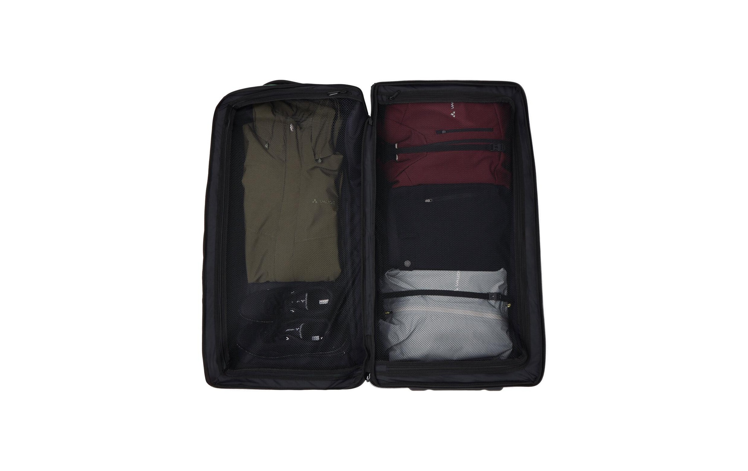 VAUDE Valise »Rotuma 90« 90 litre 2 Rollen Trolley de voyage stable et silencieux avec capacité de 90 litres