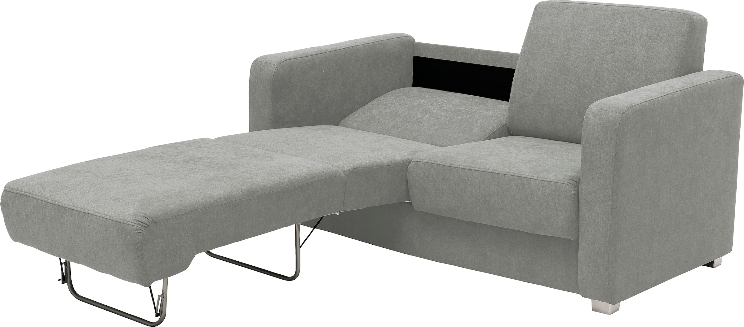 INOSIGN Schlafsofa »Mia Problemlöser Sofa, Einzelauszug, Bettsofa, zeitlos und bequem«, mit 2 Einzelauszügen als Längsschläfer