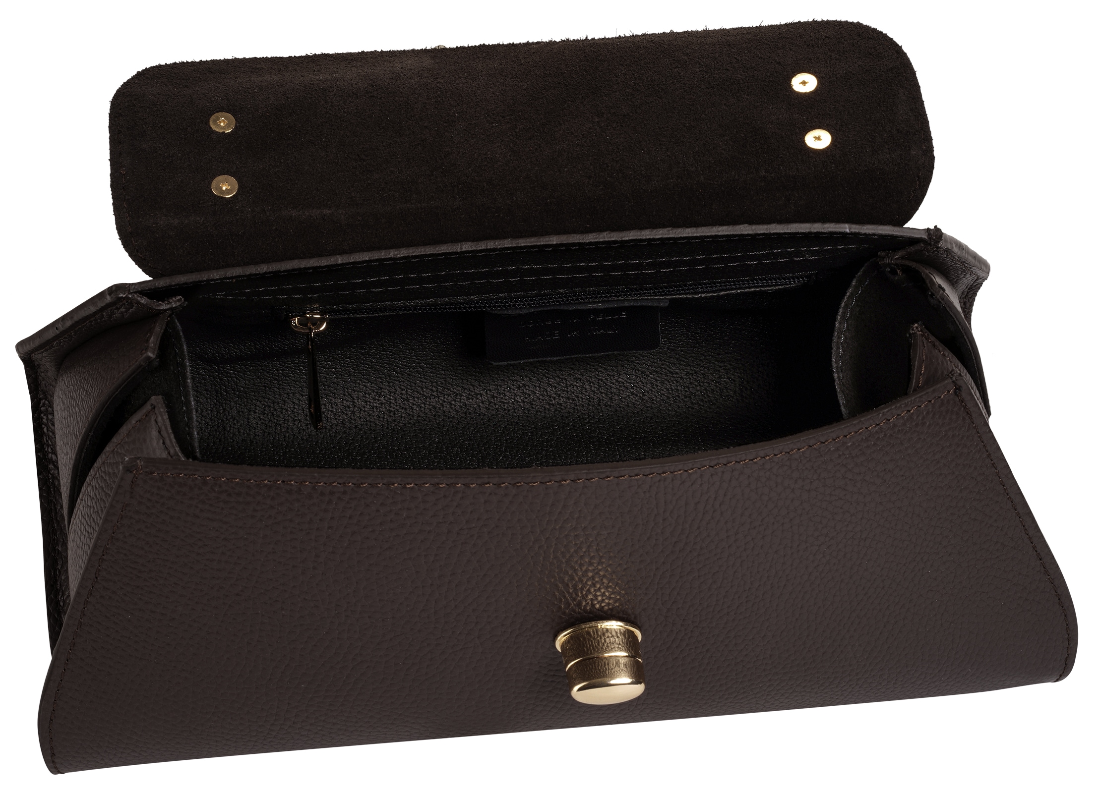 forty° Sac à bandoulière »FORTY° Damen LIRAMARA echt Leder, Made in Italy« cuir véritable, fabriqué en Italie