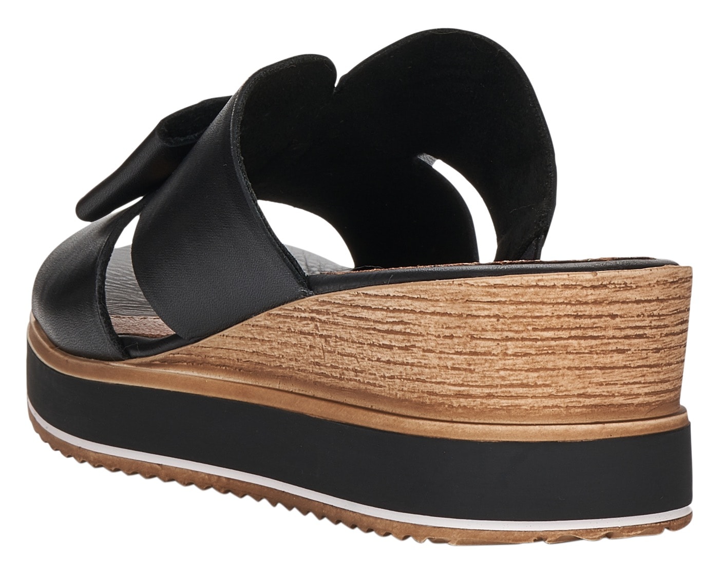 Remonte Pantolette, Keilabsatz, Sommerschuh mit schöner Zierschleife
