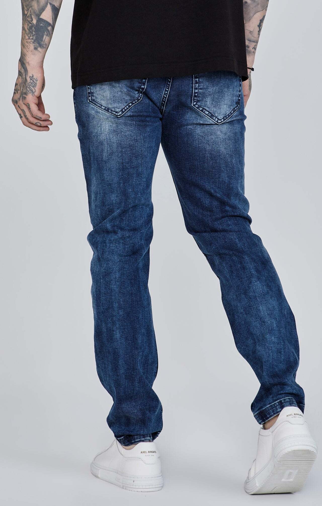 Slim-fit-Jeans »Siksilk Jeans Distressed Slim Fit«