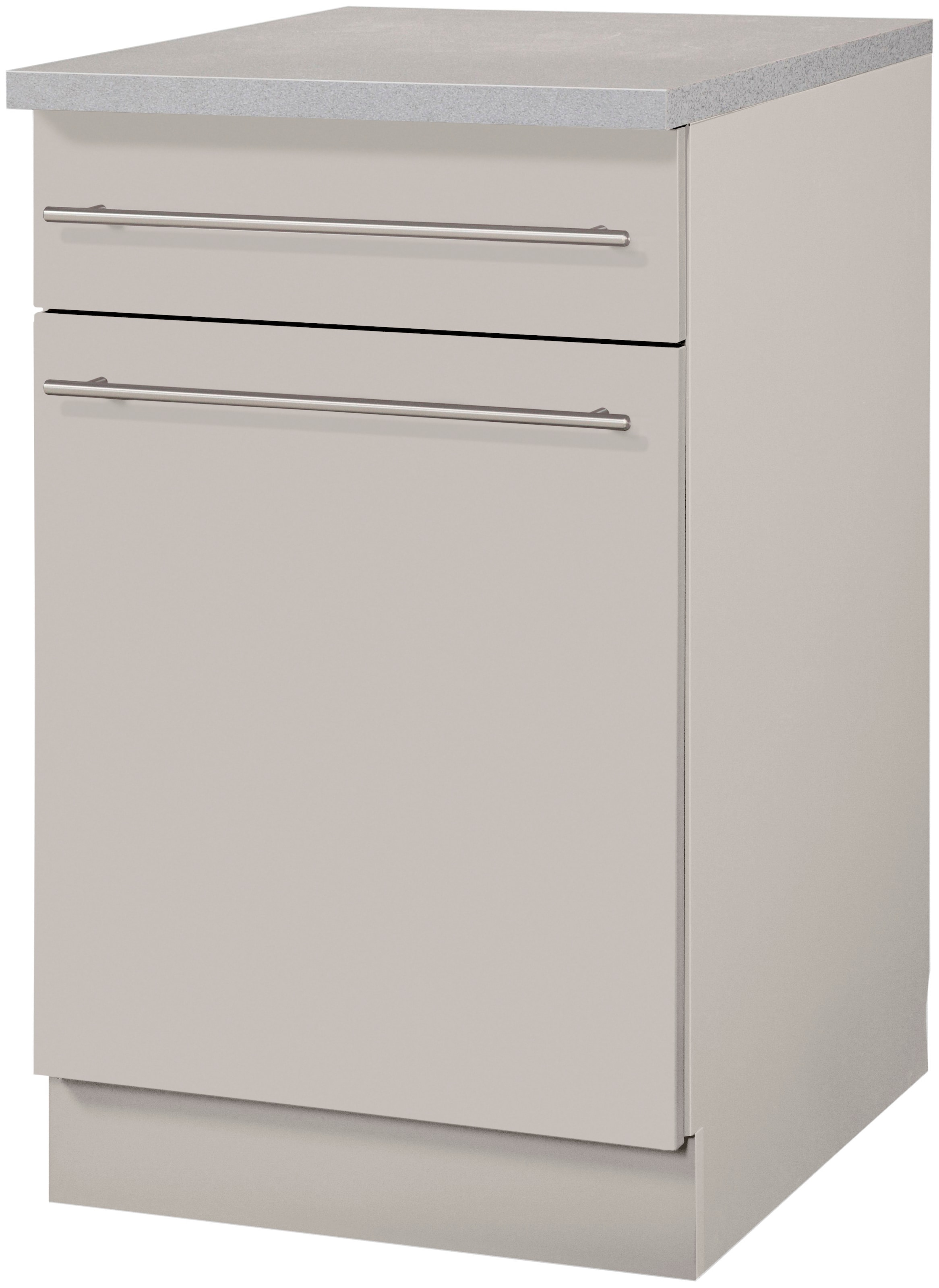 Image of wiho Küchen Unterschrank "Chicago" 50 cm breit, 1 Schubkasten und 1 Tür