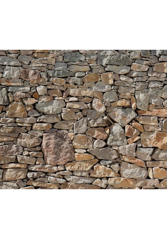 Vliestapete »Stone Wall«, 300x250 cm (Breite x Höhe), Vliestapete, 100 cm Bahnbreite