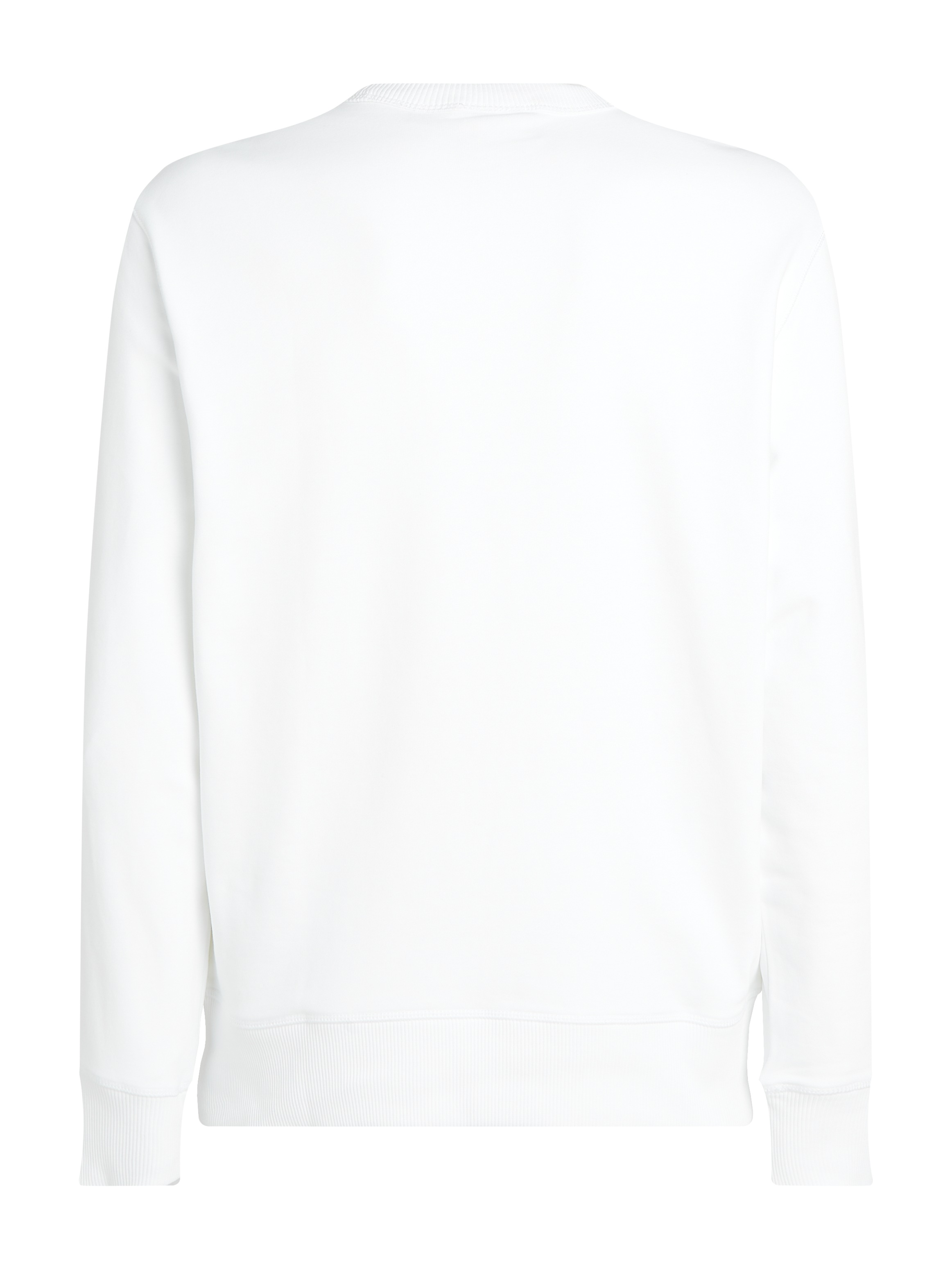 Calvin Klein Jeans Sweatshirt »WOVEN LABEL CREW NECK«, Logostickerei