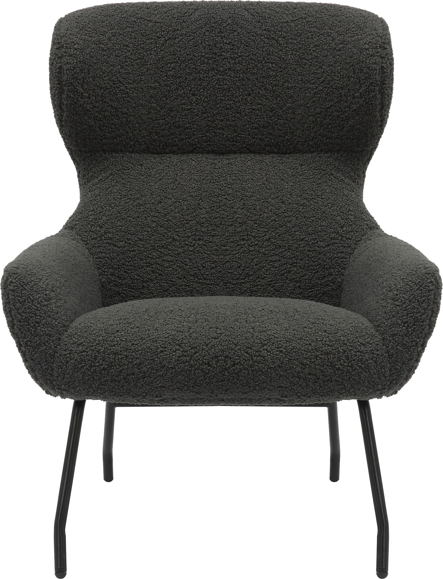 SalesFever Sessel »Orlando Bequemer Sessel zum Entspannen«, (Set, 2 St.), mit Bezug in Teddyfelloptik