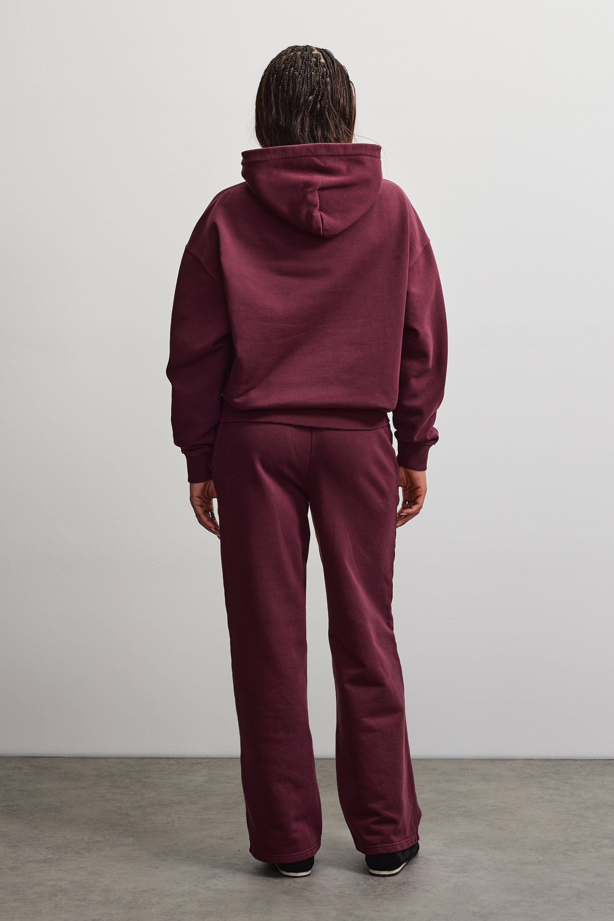 PEGADOR Sweat à capuche »CLARITA LOGO OVERSIZED HOODIE«, mélange de coton, oversize
