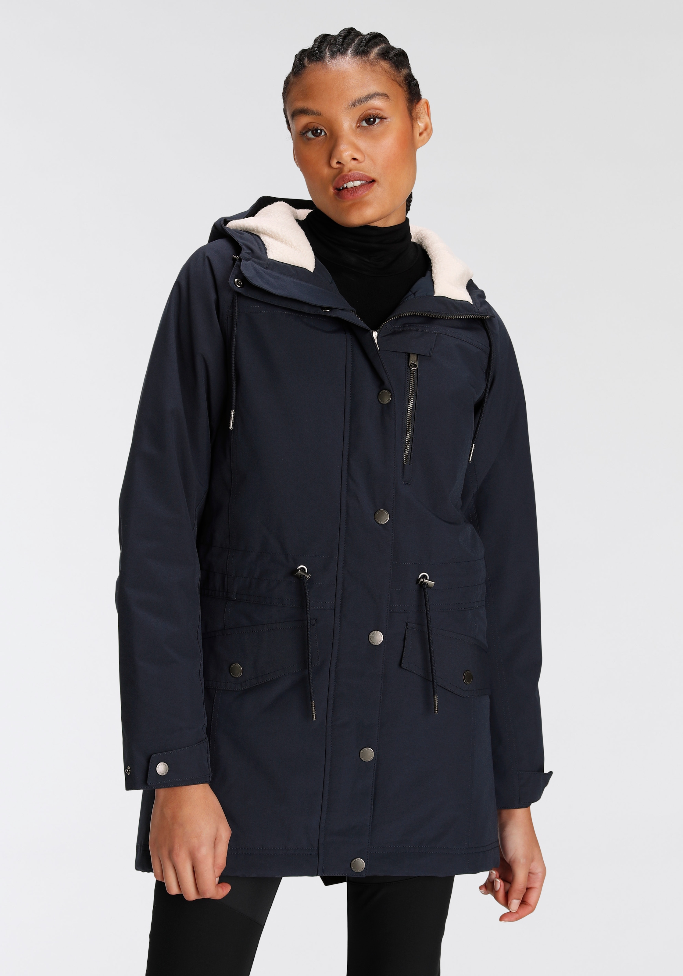 Image of Jack Wolfskin Funktionsparka "NEW DUNVILLE" mit Kapuze Wärmend, winddicht, Übergangsjacke