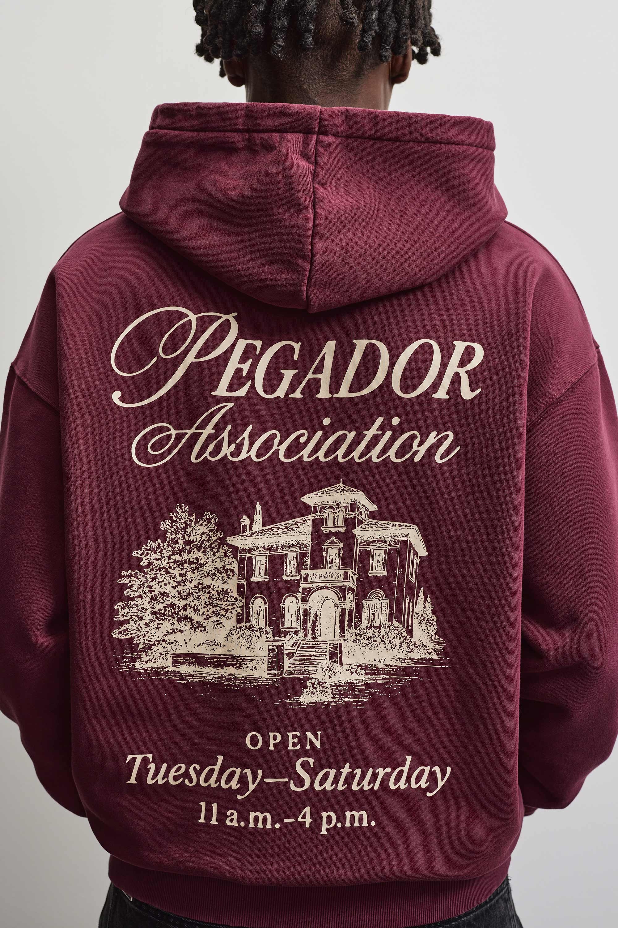 PEGADOR Sweat à capuche »Carloforte Oversized Hoodie«, mélange de coton, oversize
