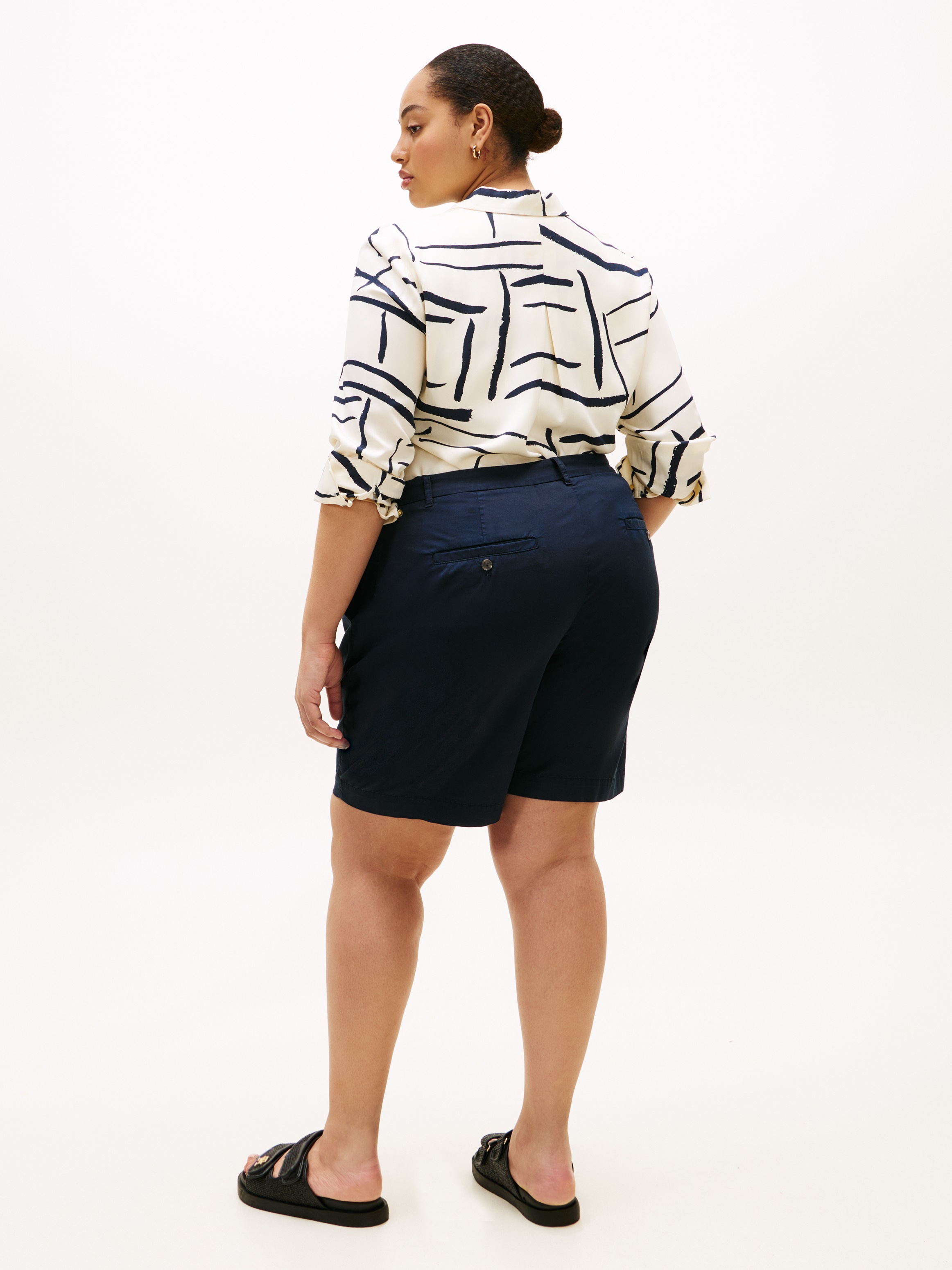 Tommy Hilfiger Curve Chinoshorts »CRV CO GMD BLEND CHINO SHORT«  in grossen Grössen
