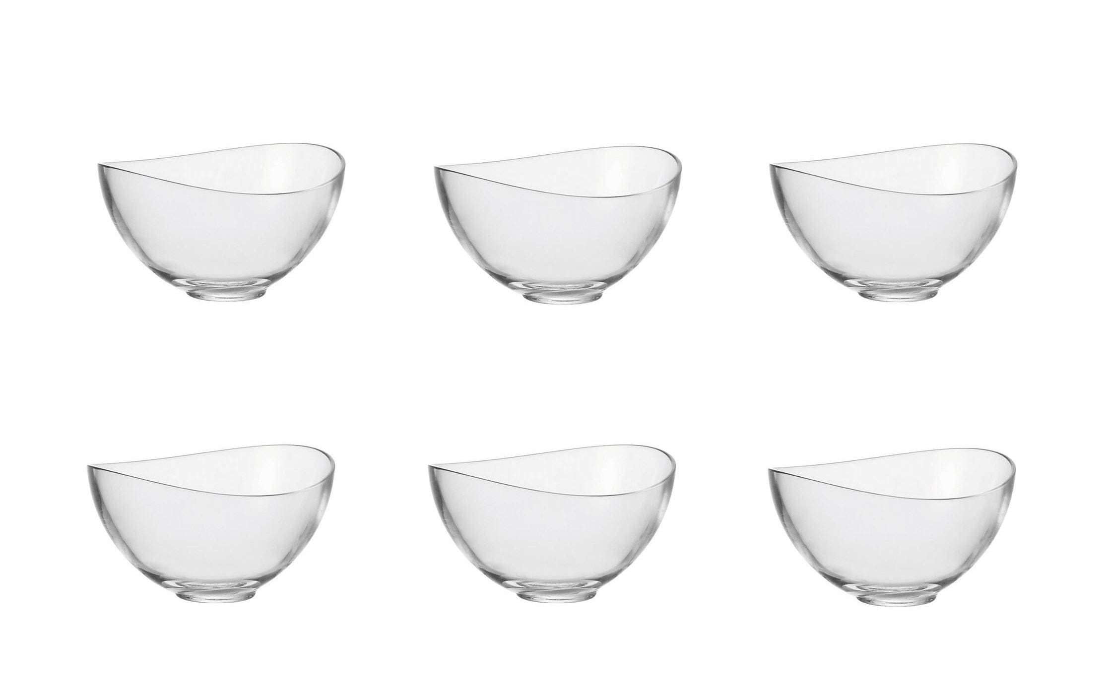 Image of LEONARDO Dessertschale "Loop 15 cm" 6 Stk. aus Glas