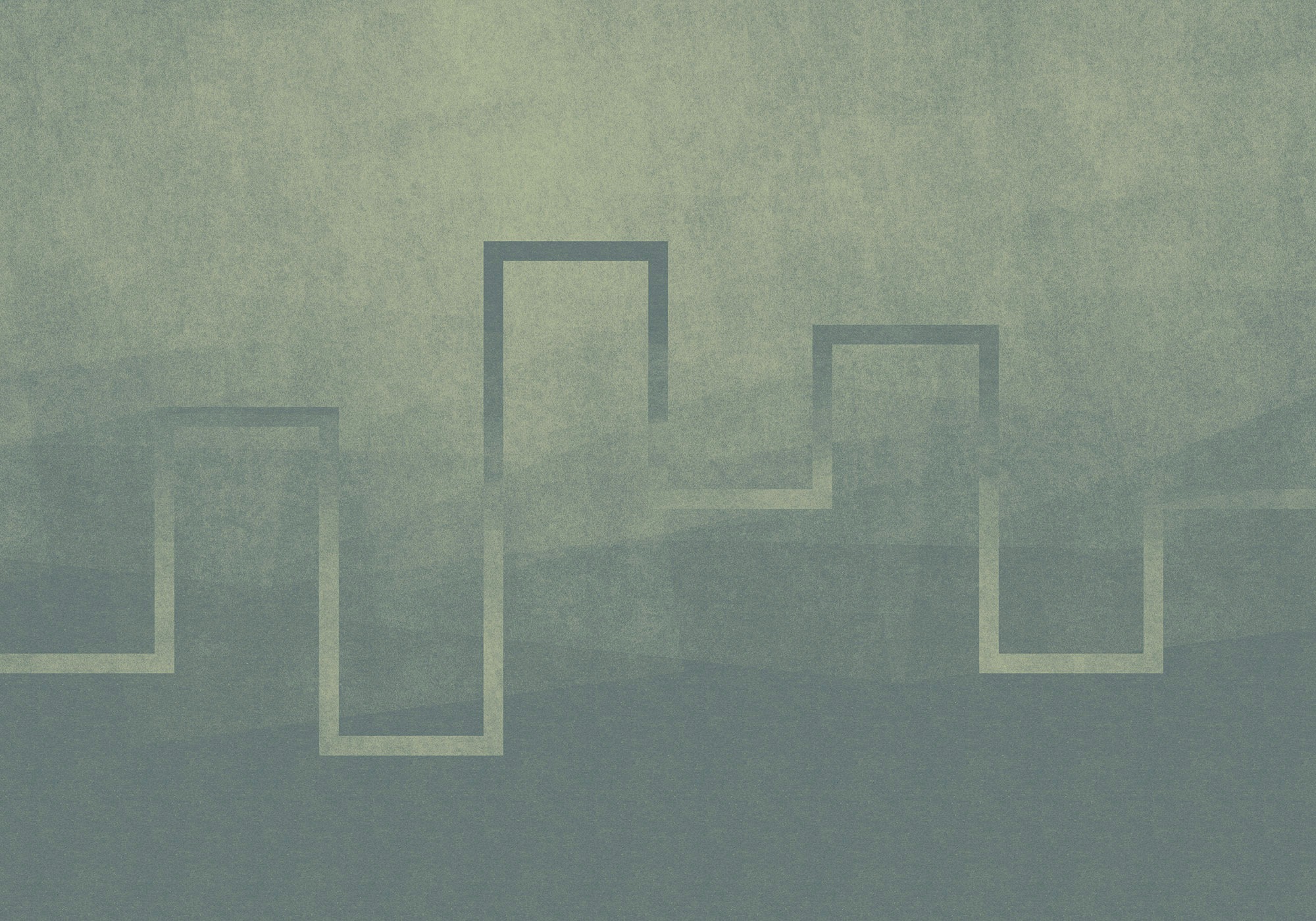 Image of Komar Fototapete »Level«, bedruckt-abstrakt-geometrisch bei Ackermann Versand Schweiz