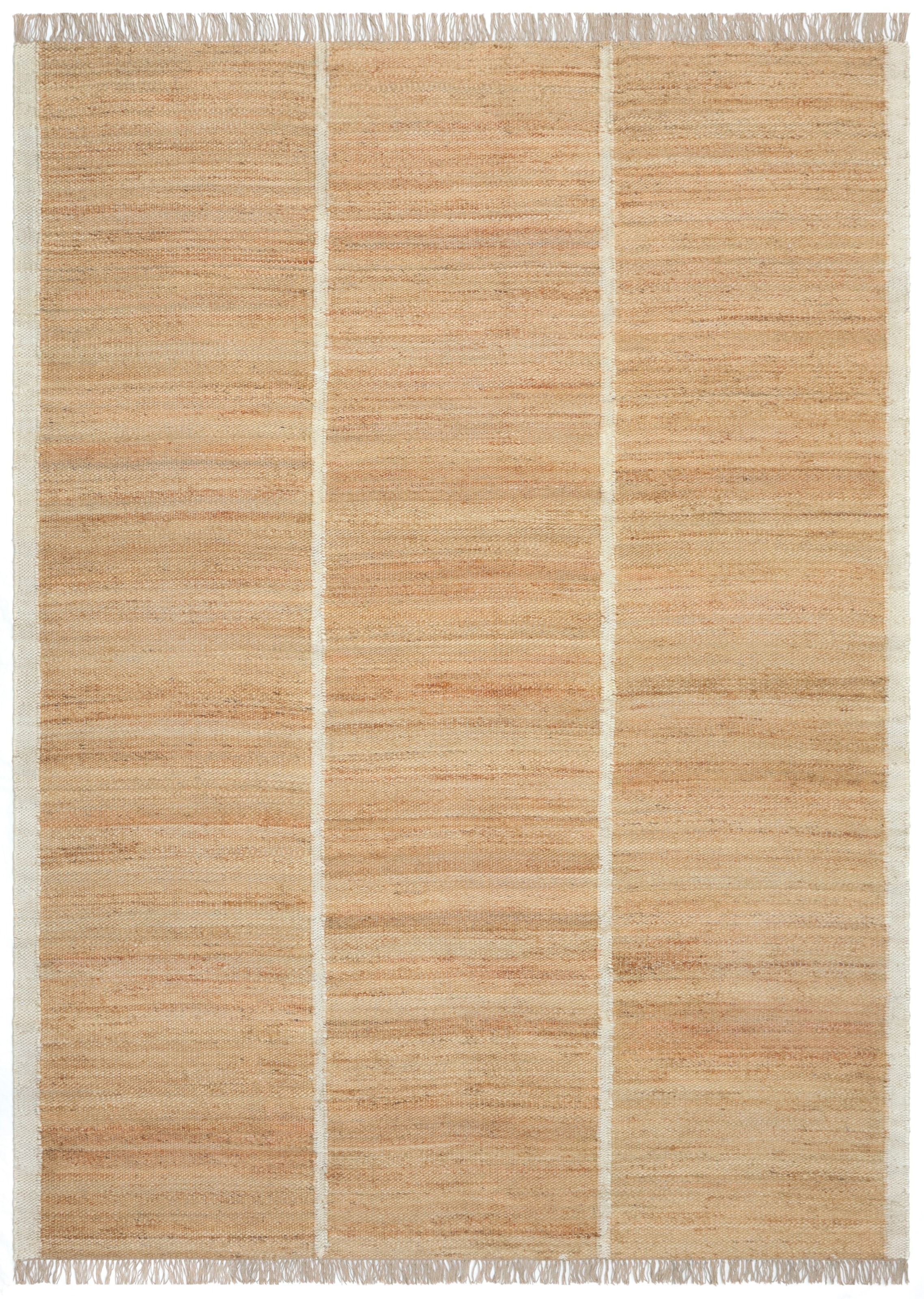 LeGer Home by Lena Gercke Teppich »Lenia, handgewebt, Jute« rechteckig 10 mm Höhe mit Fransen, Teppich, Wohnzimmer, Schlafzimmer, Esszimmer