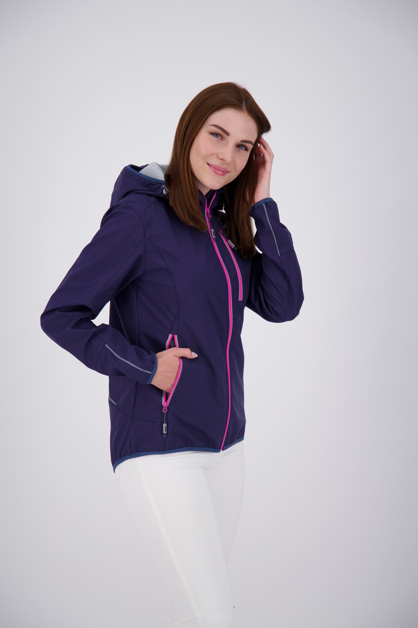 LPO Veste softshell »MECATINA PEAK II WOMEN« avec capuche avec capuche amovible