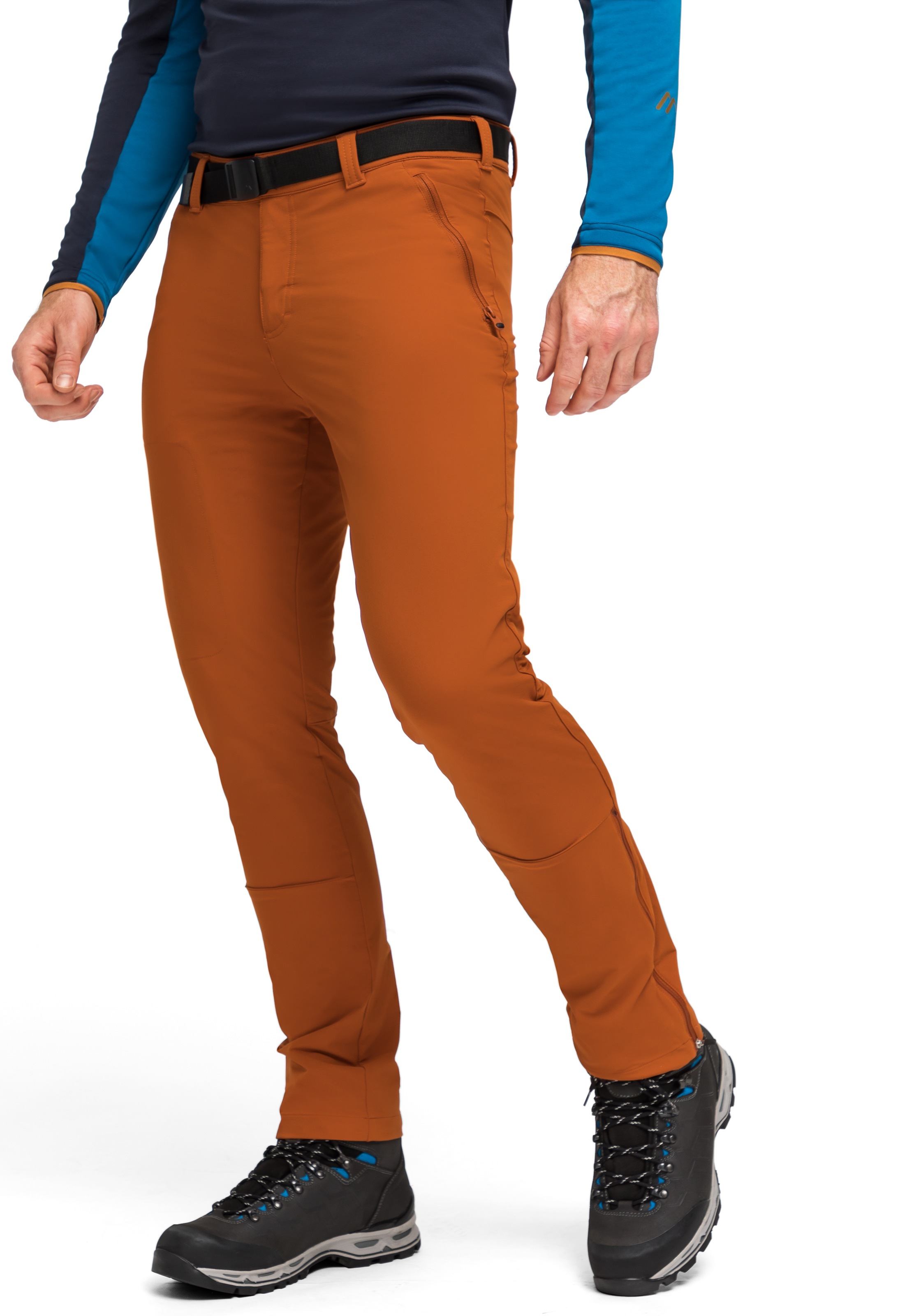 Maier Sports Pantalon fonctionnel »Naturno slim«  Herren Wanderhose, elastische Trekking-Hose, 4 Taschen, Slim Fit