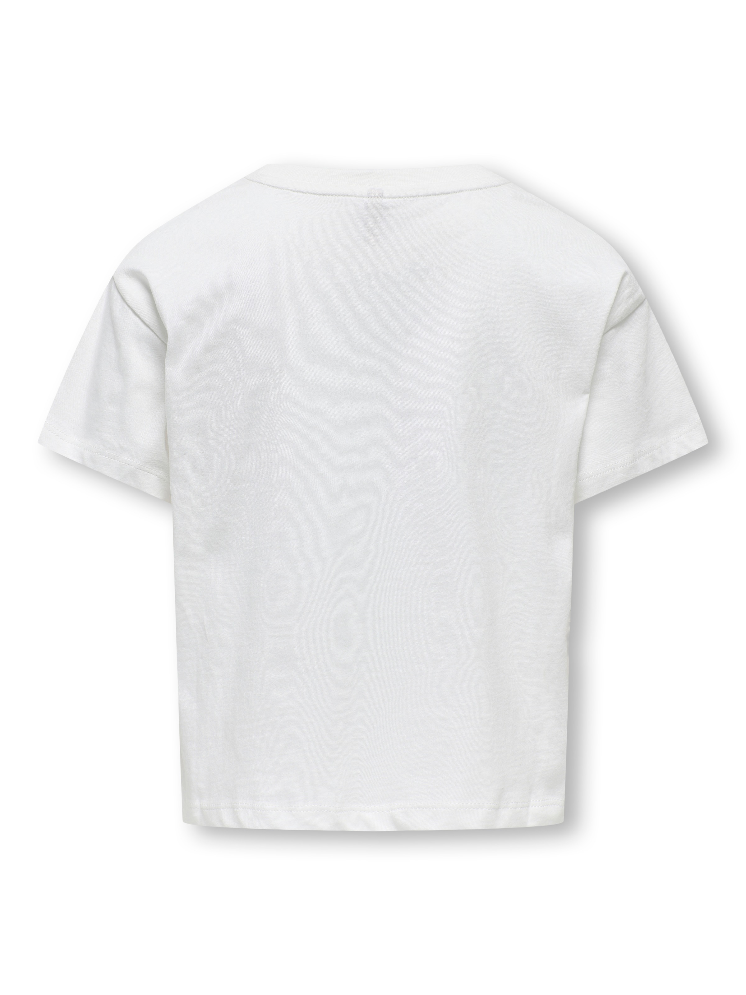 KIDS ONLY Kurzarmshirt »KOGMAIKEN LIFE CROPHEART SS TOP JRS NOOS«, mit kleinem Herzchenmotiv auf der Brust