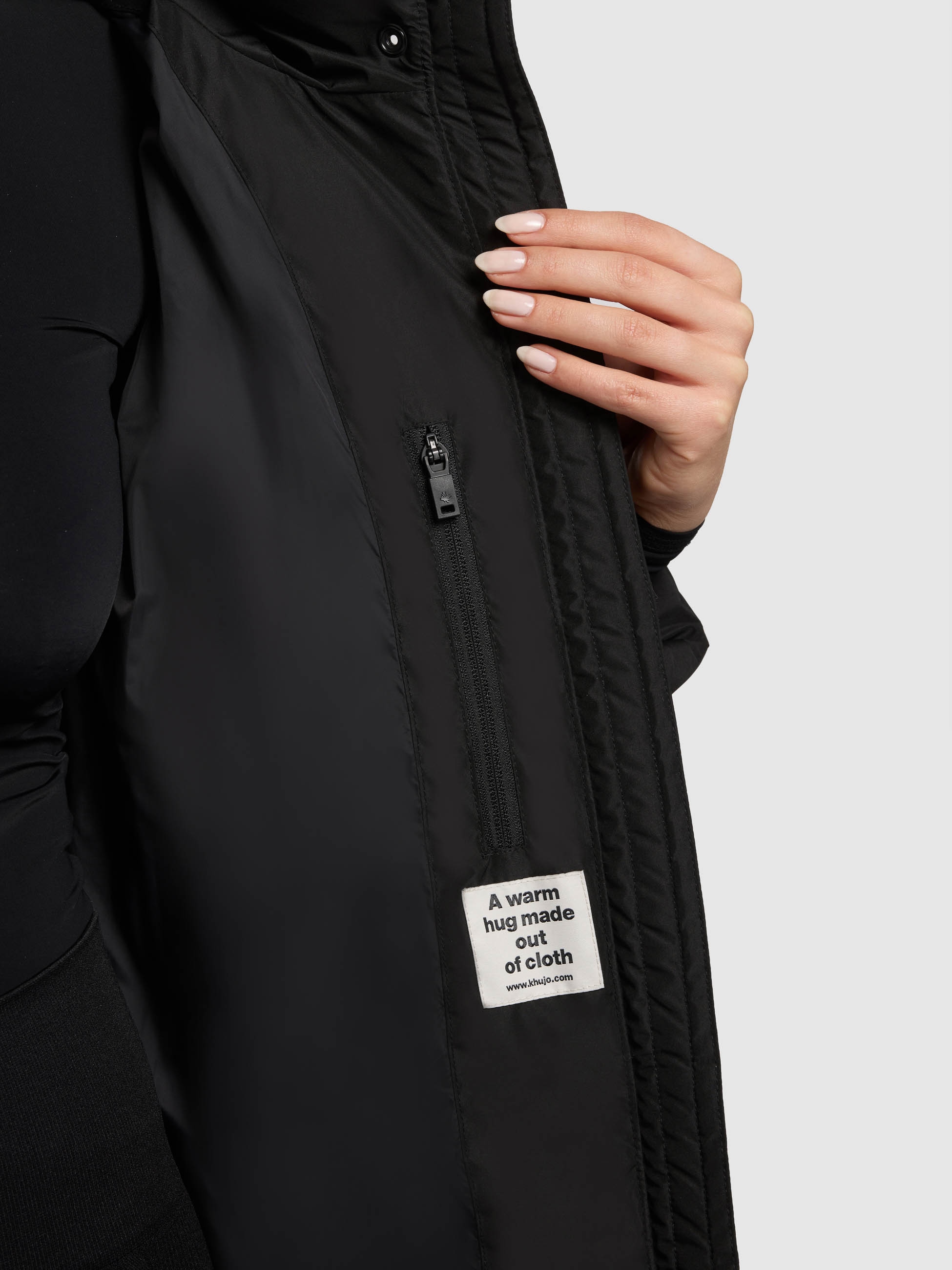 khujo Veste matelassée »PEEKE2« 2 cuis tlg. mit Kapuze