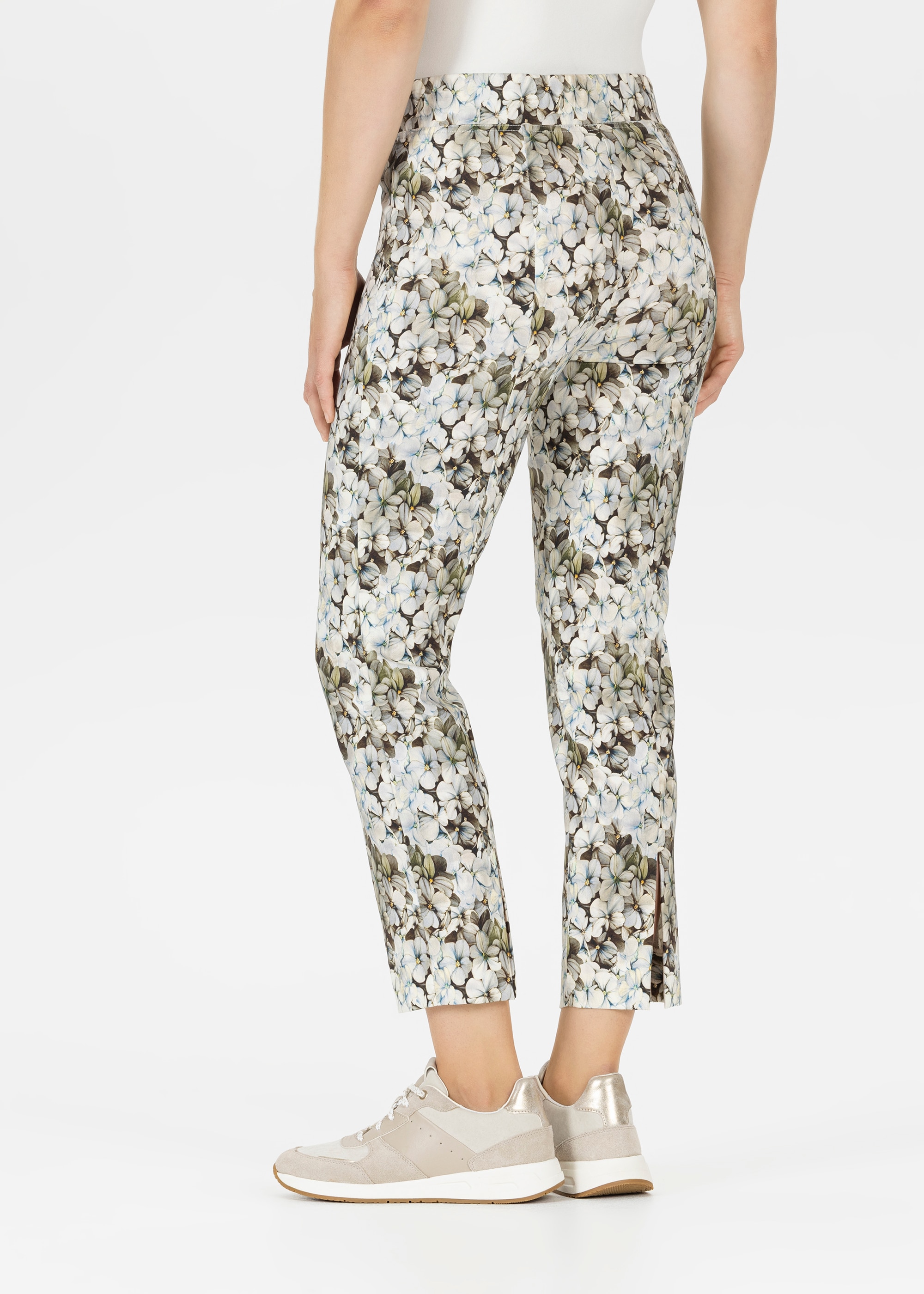 Stehmann Pantalon en tissu »Fimi-680«  3/4-Länge mit floralem Allover-Print