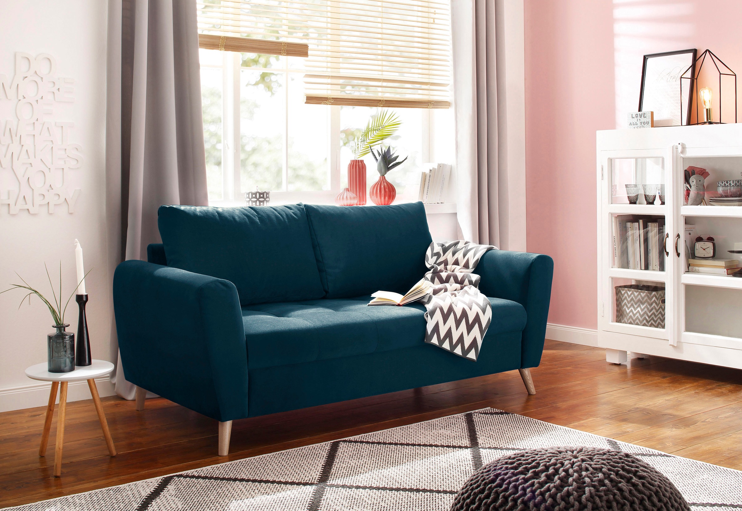 Image of Home affaire 2,5-Sitzer »Penelope Luxus«, mit besonders hochwertiger Polsterung für bis zu 140 kg pro Sitzfläche bei Ackermann Versand Schweiz