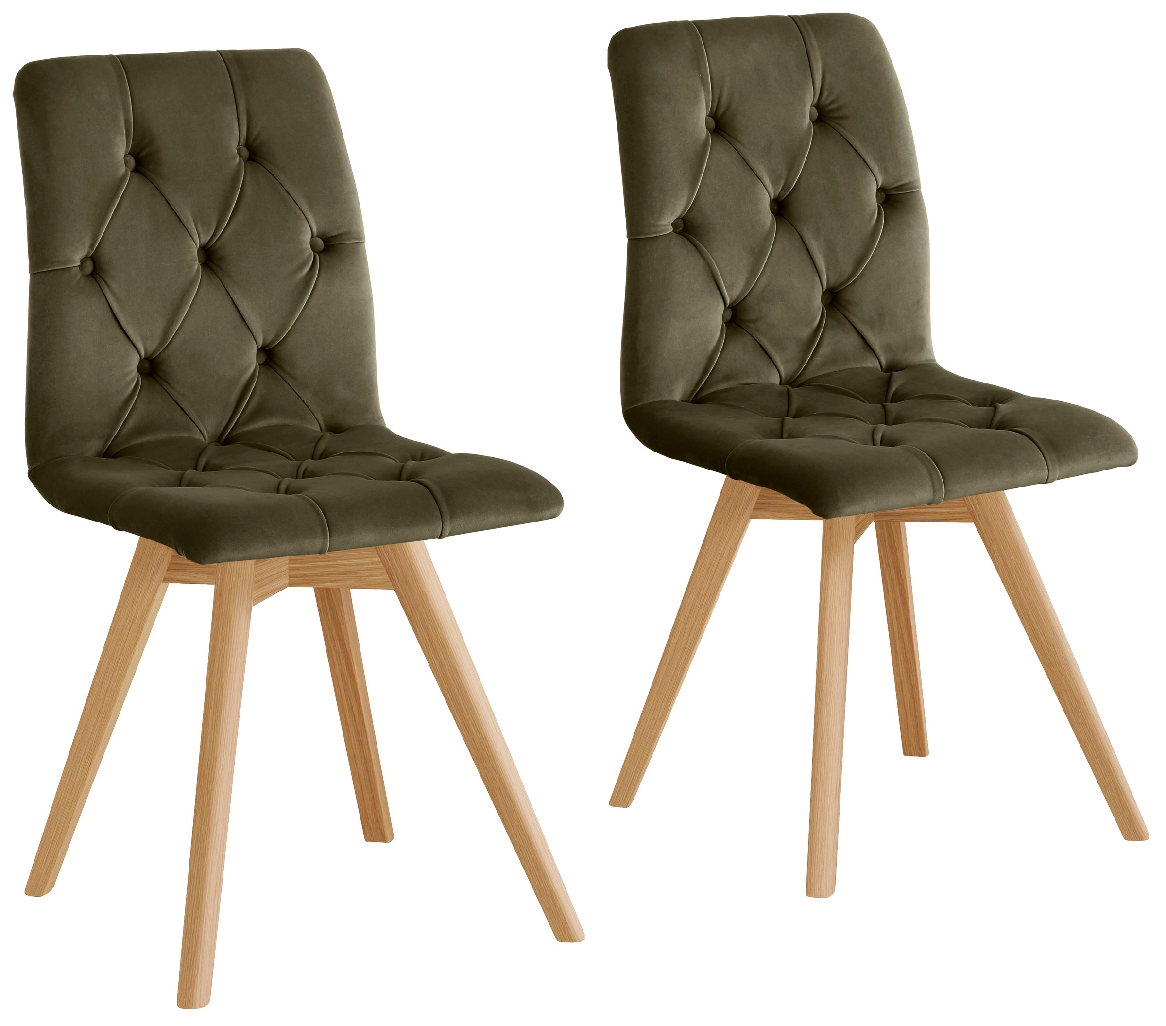Image of GOODproduct Esszimmerstuhl "Rania" (Set) 4 Stk.im 2er/4er/6er Set, Massivholzbeinen