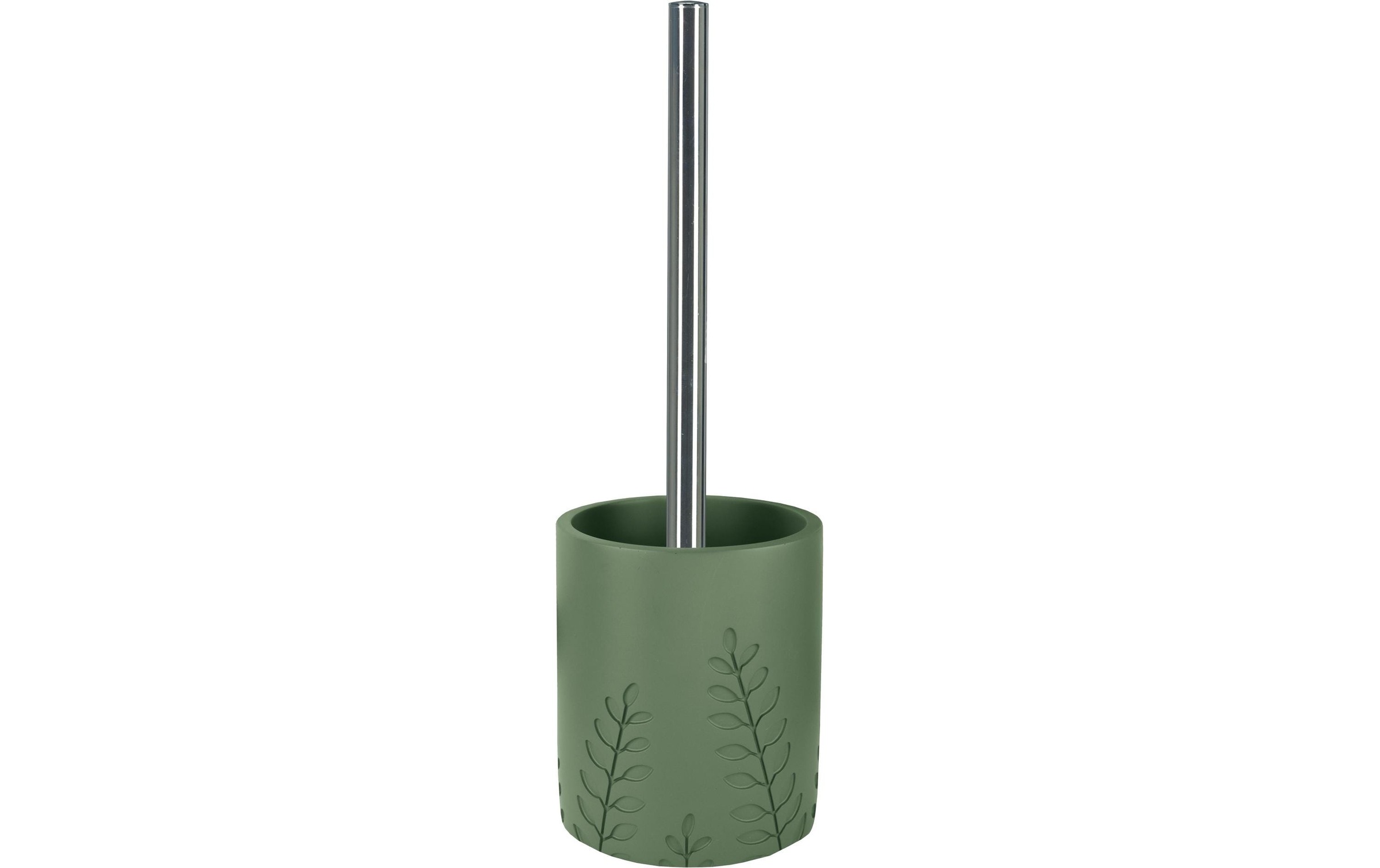 Image of Kleine Wolke WC-Garnitur "Brace Olivgrün" aus Kunststoff