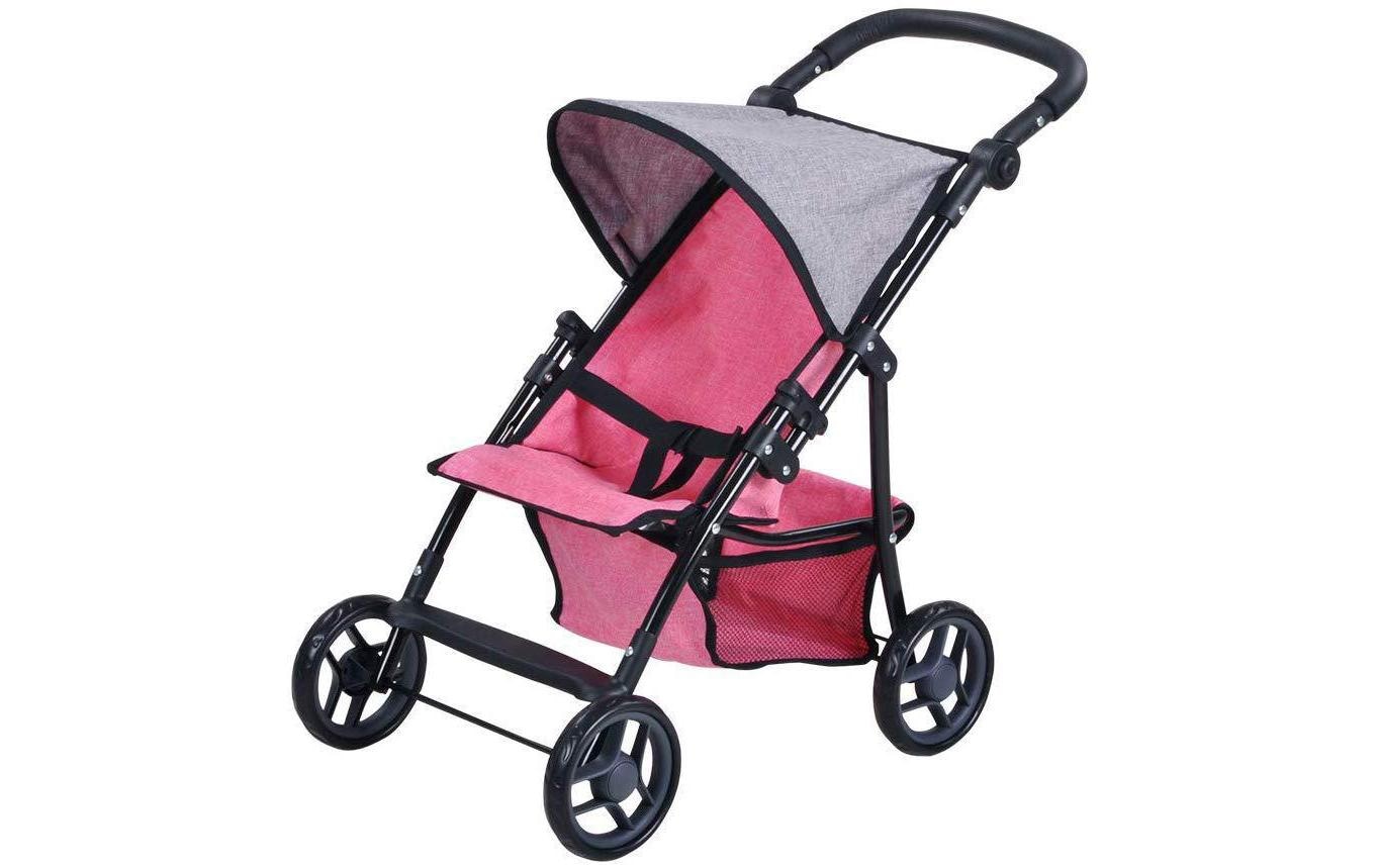 Image of Knorrtoys® Puppenwagen »Liba Jeans Pink« bei Ackermann Versand Schweiz