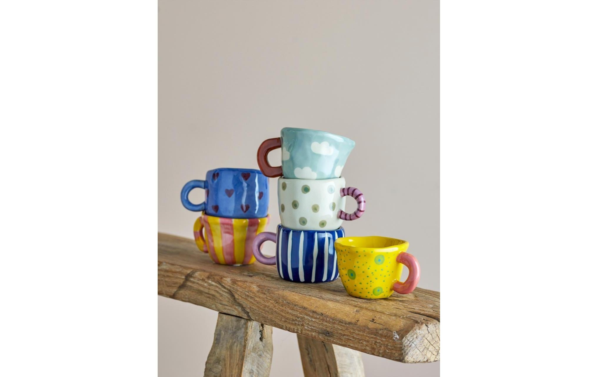 Bloomingville Gobelet »Nini, Steinzeug, 110 ml, 6 Stück«