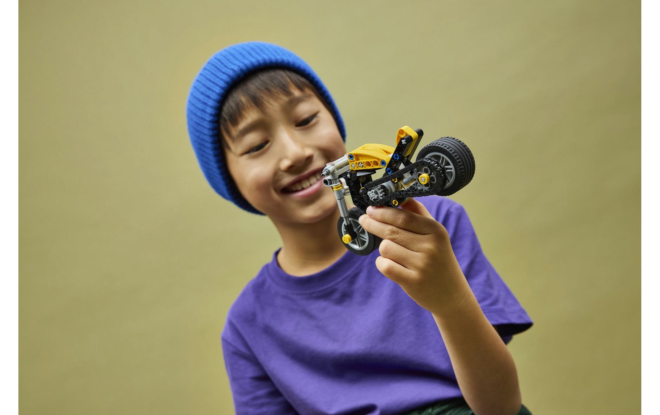 LEGO® Pions de construction »Gelbes Motorrad (42225), LEGO Technic«