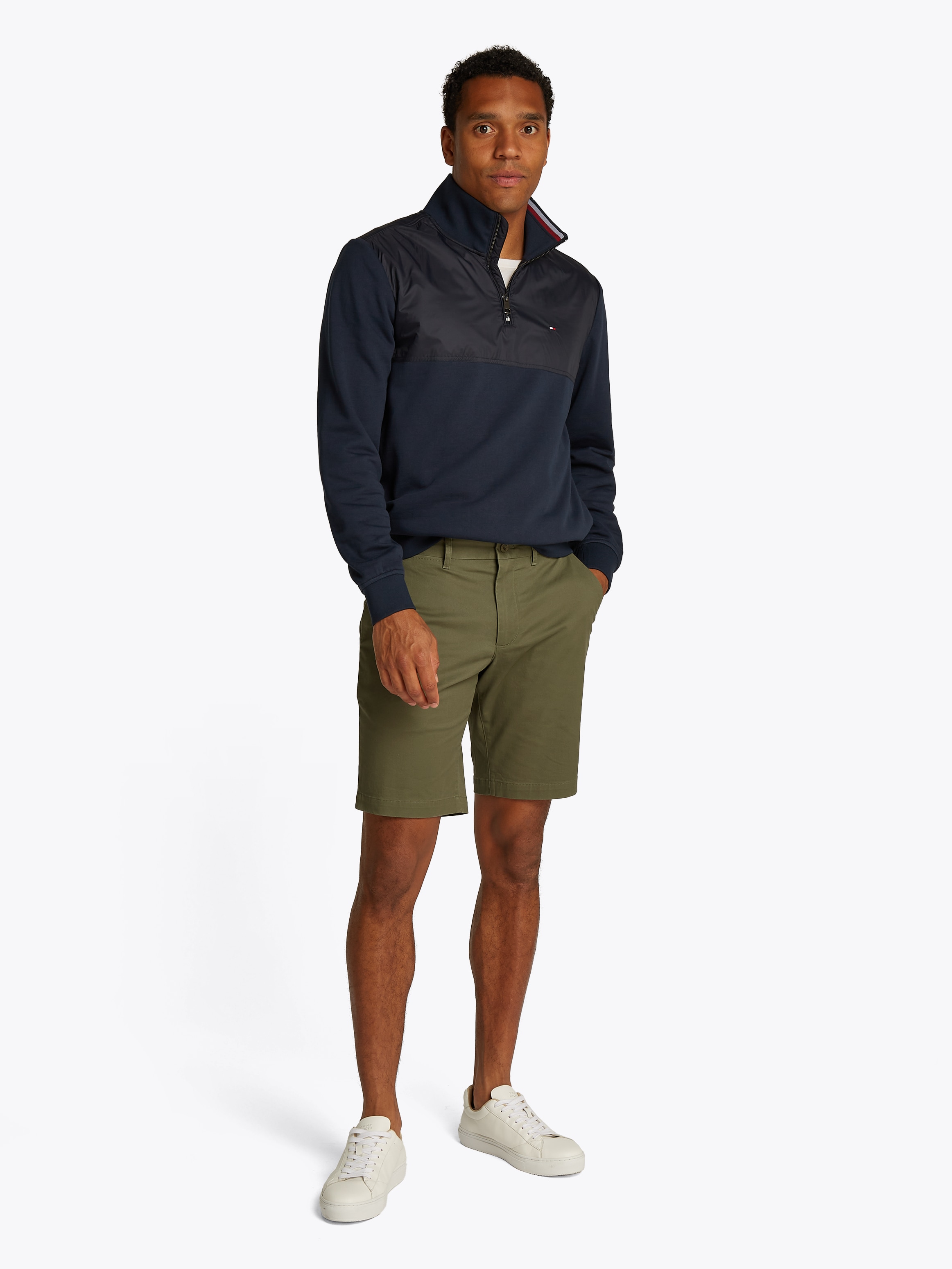 Tommy Hilfiger Shorts »HARLEM SHORT 1985«, in klassischem Design