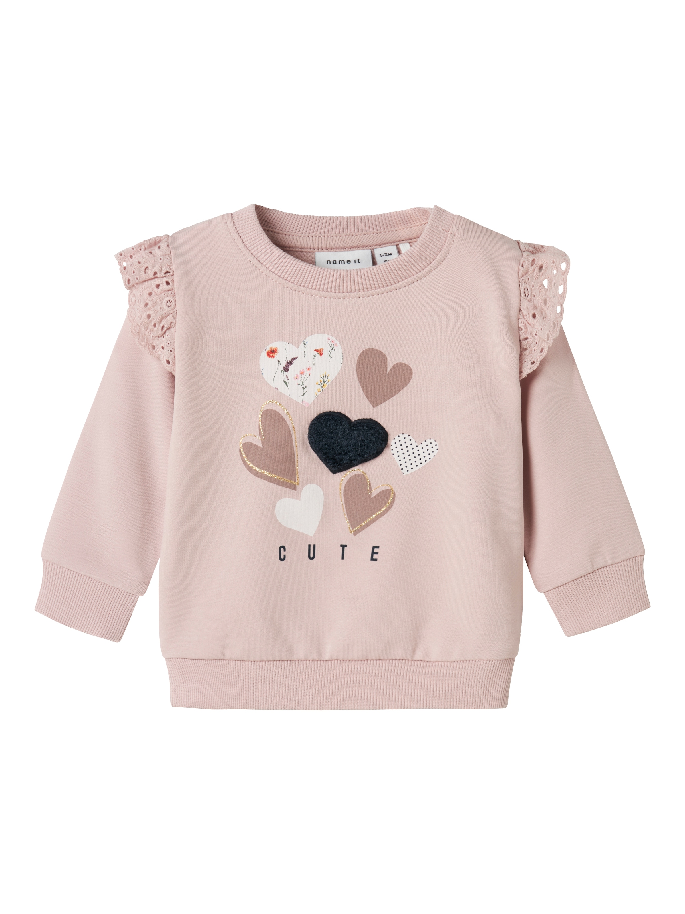 Name It Sweatshirt »NBFLUISA LS SWEAT UNB«