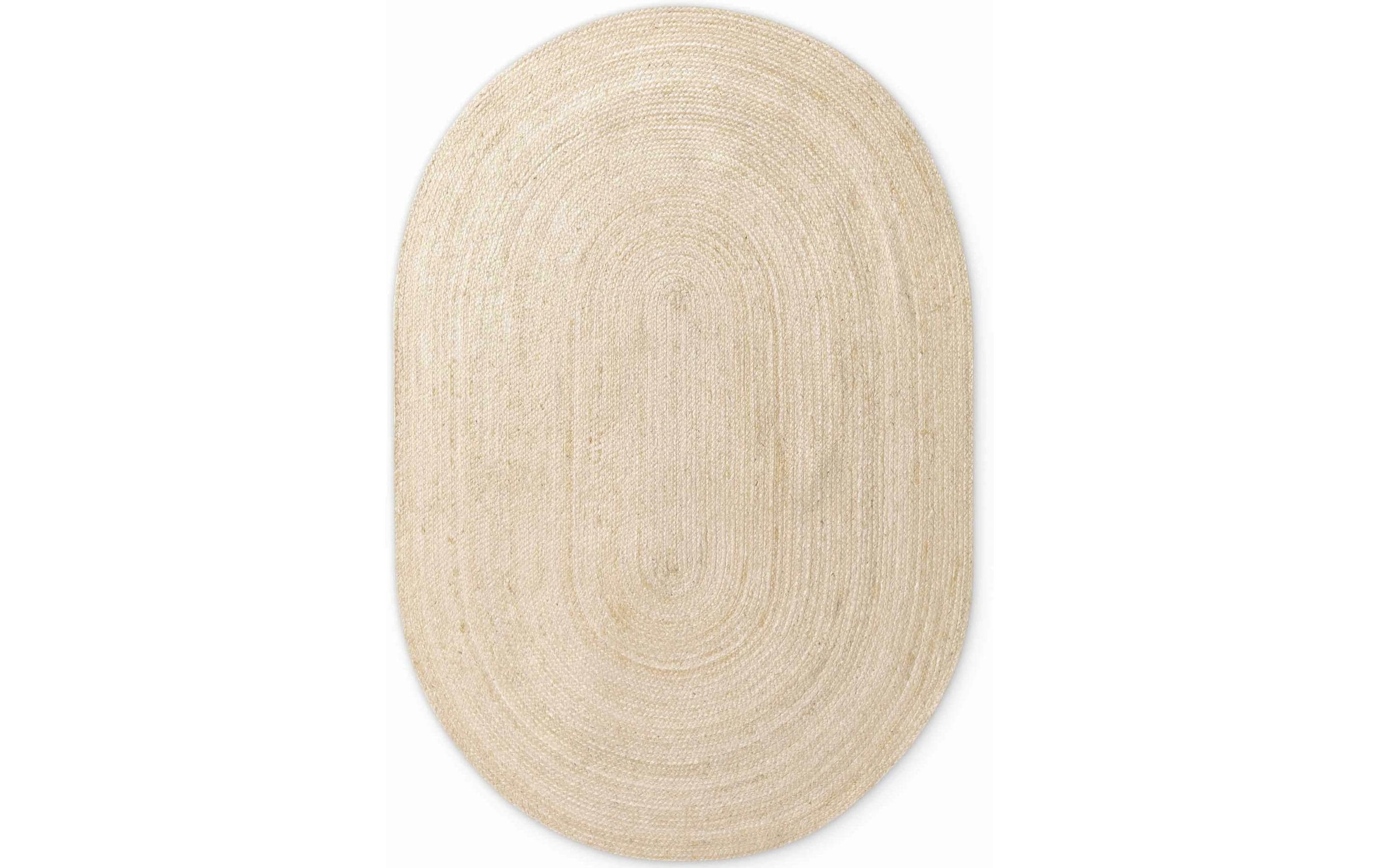 HANSE Home Teppich »Rangpur Juteteppich, in rund und oval« oval 10 mm Höhe handgewebt, 100% Jute , Natur, Wohnzimmer, Flur, Boho, Skandi