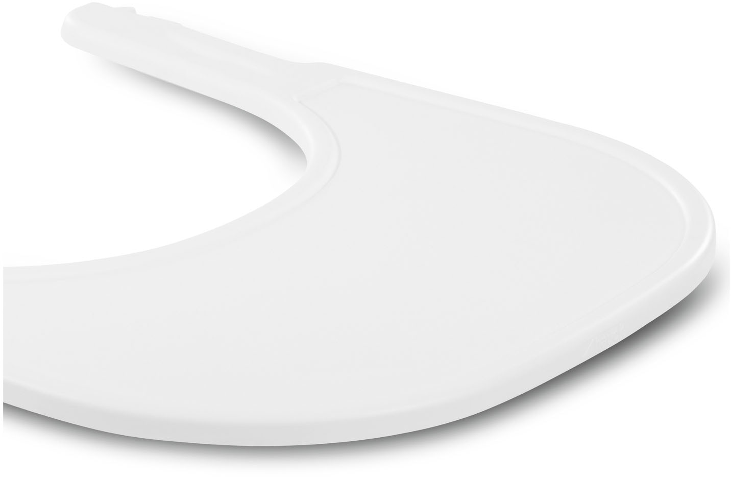 Hauck Plateau de chaise haute »Arketa Click Tray, White« aus recyceltem Material