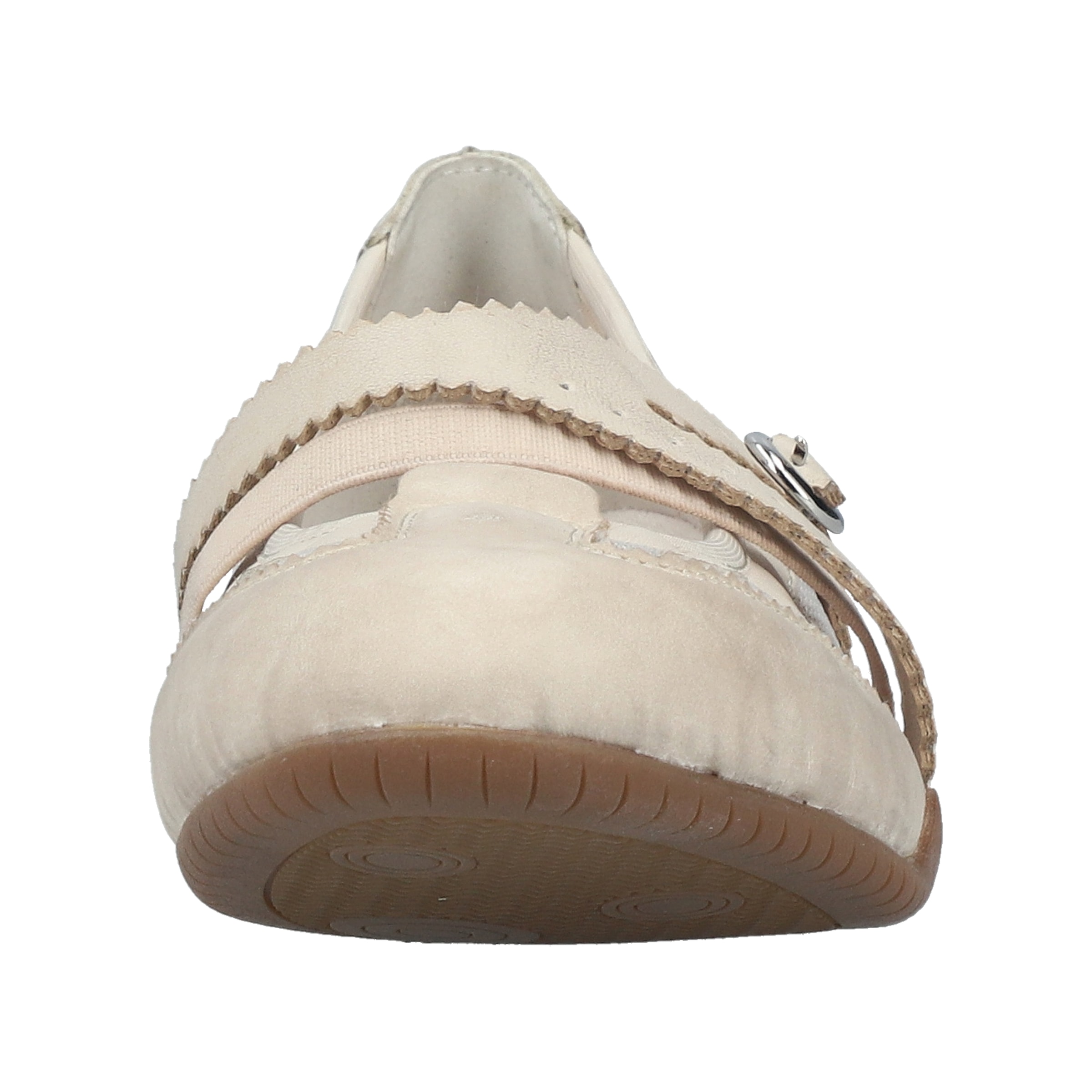 Rieker Riemchenballerina  Schlupfschuh, Flats, Slipper mit Mesheinsatz