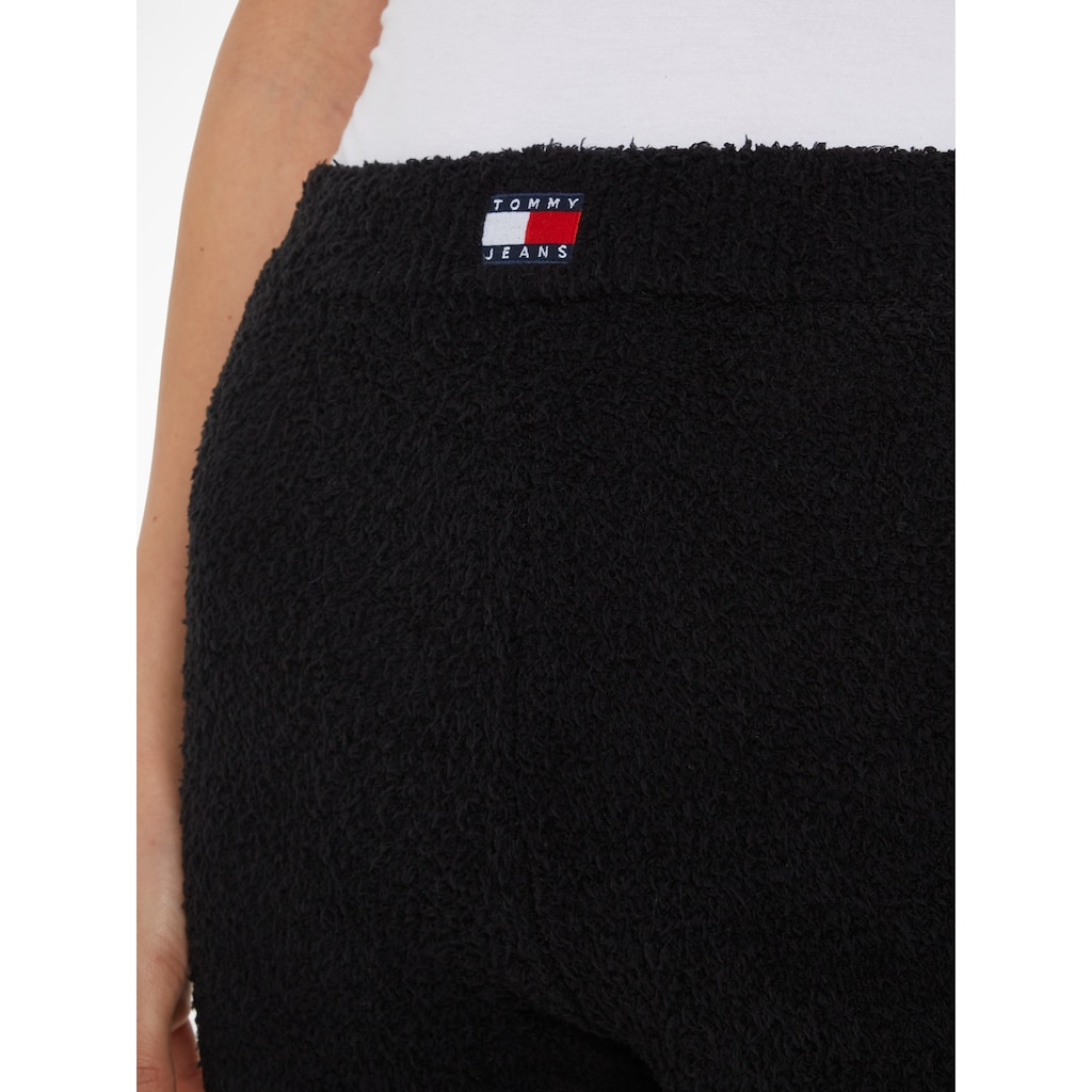 Tommy Jeans Shorts »TJW BADGE KNIT SHORTS«, mit Tommy-Jeans Flagge