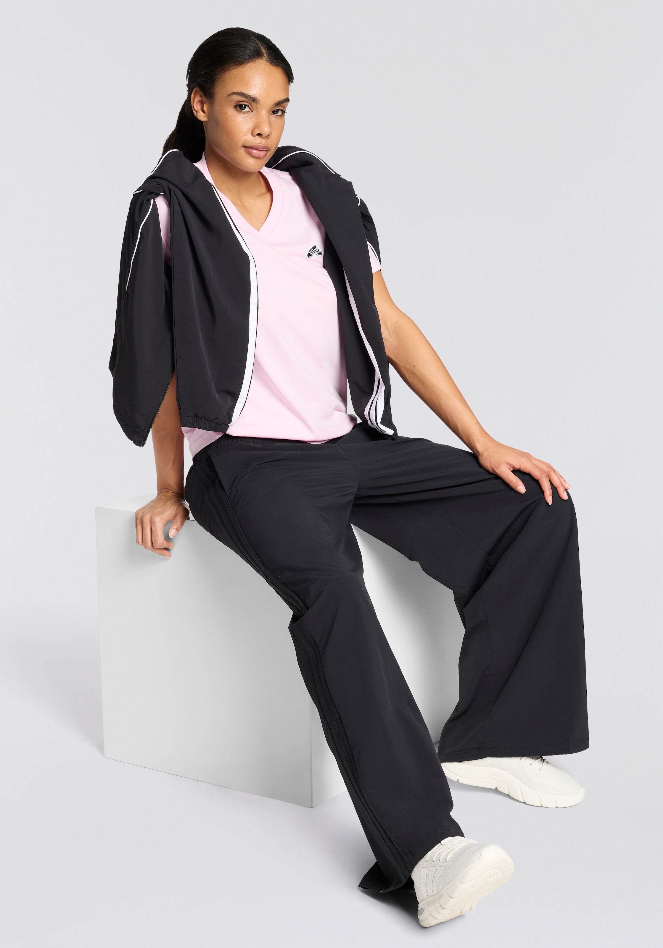 adidas Sportswear Pantalon de sport »W ICONIC 3S TP«