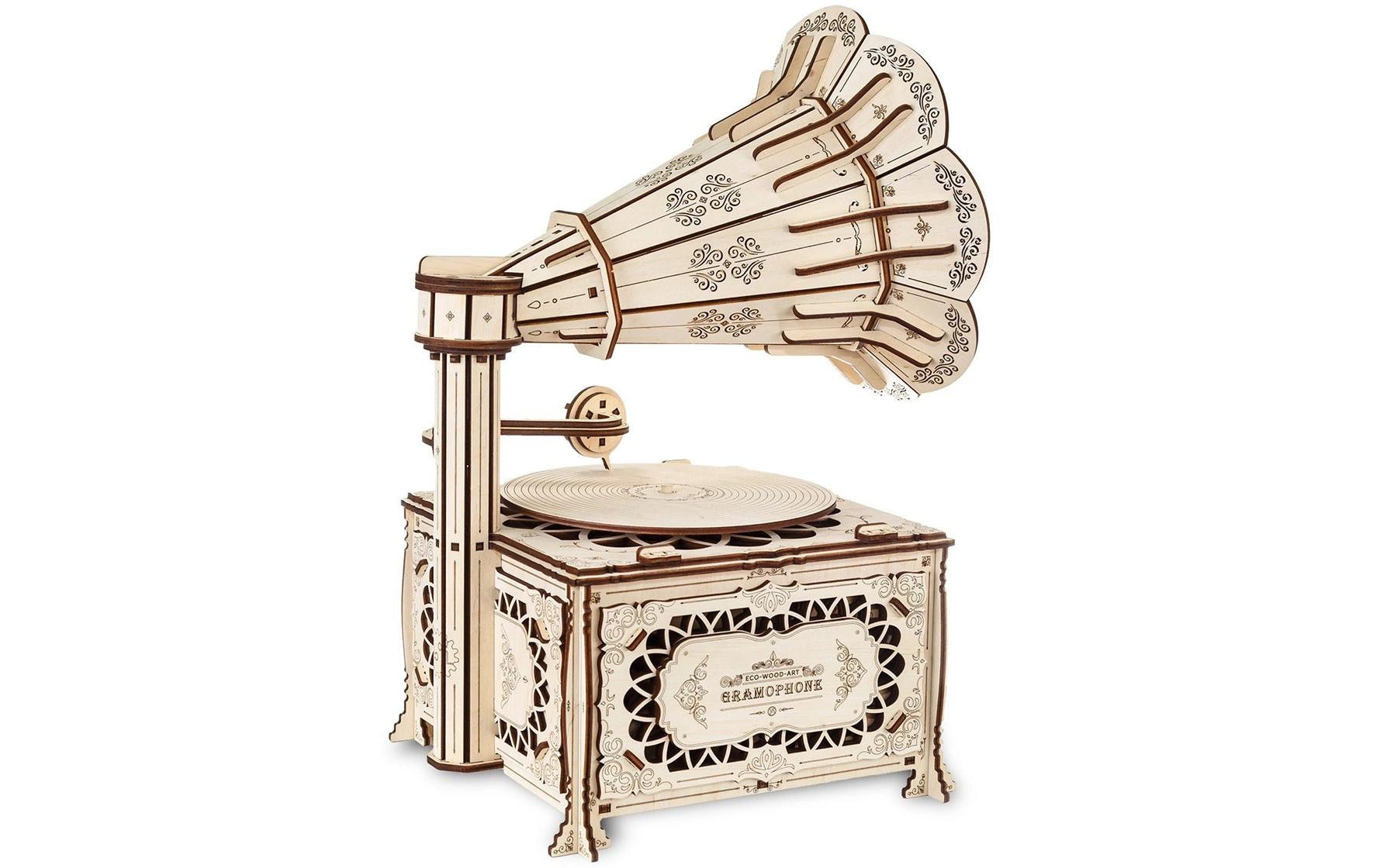   Modellbausatz »Eco-Wood-Art Grammophon« 321 Stk. tlg.