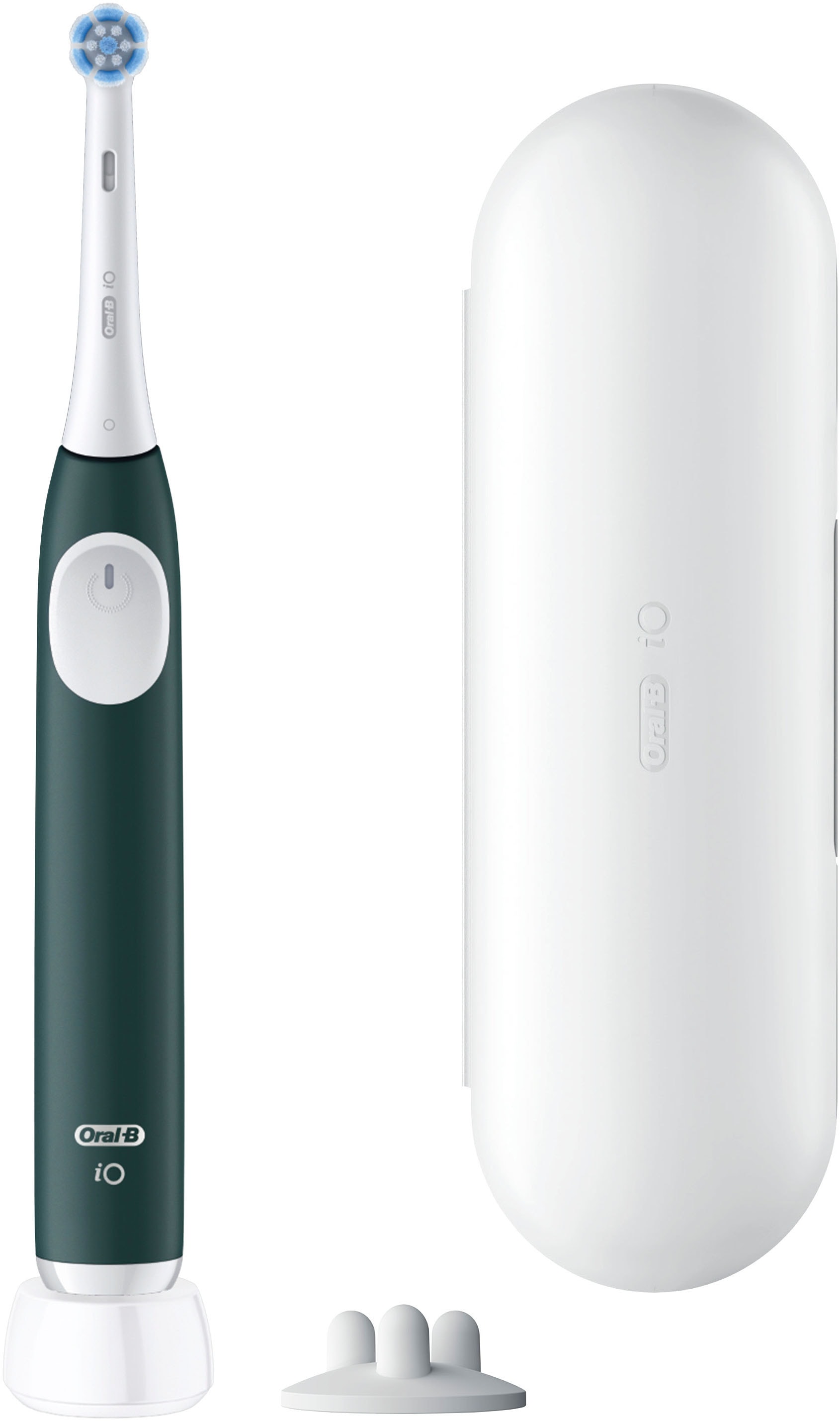 Oral-B Elektrische Zahnbürste »iO Series 2« 1 Stk. Aufsteckbürsten für die sanfte Reinigung, Reise-Etui, Aufsteckbürstenhalter