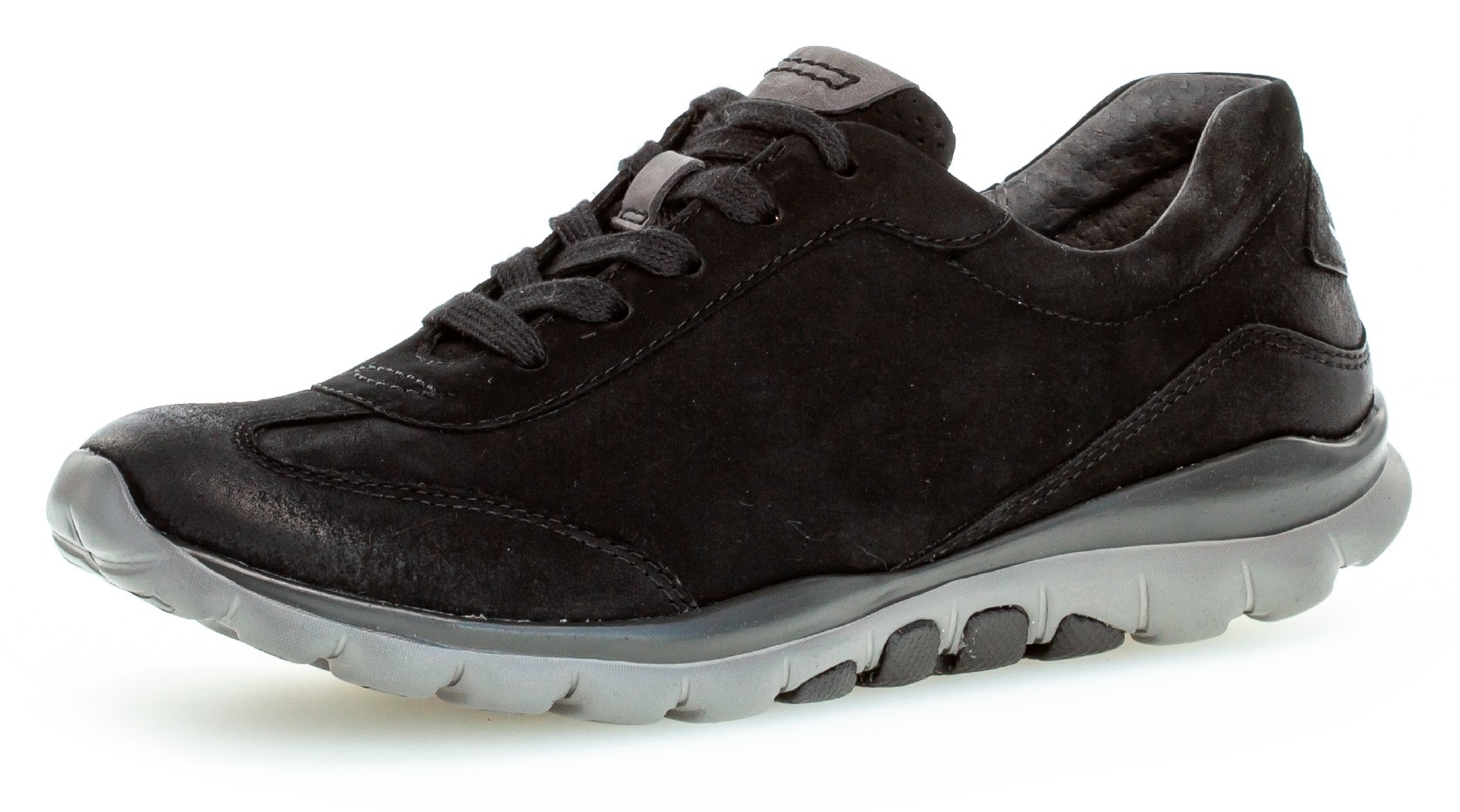 Image of rollingsoft Keilsneaker mit Logoschriftzug an der Ferse, Freizeitschuh, Halbschuh, Schnürschuh