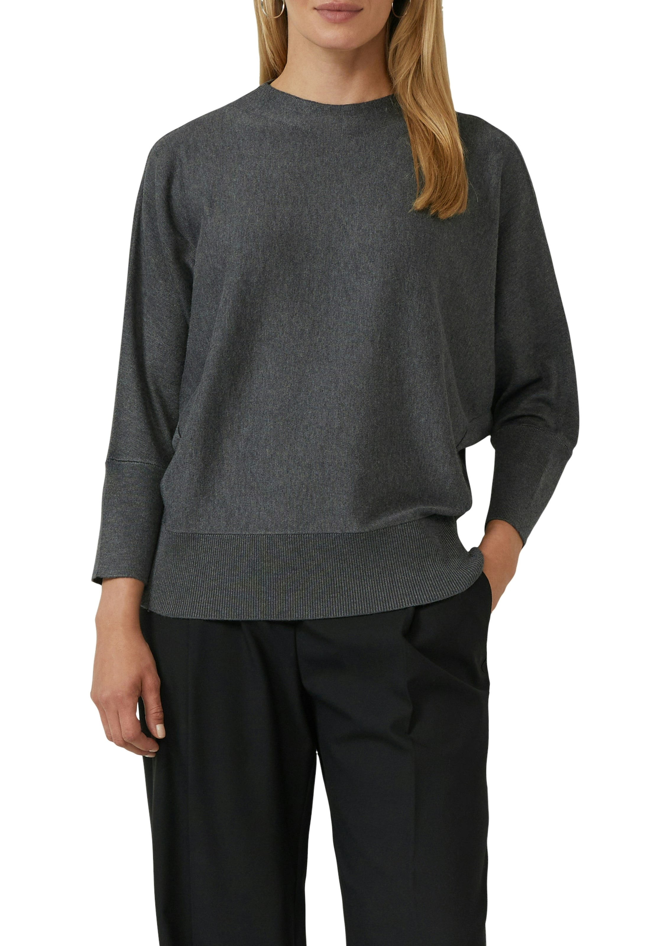 s.Oliver BLACK LABEL Pull en tricot avec manches chauve-souris