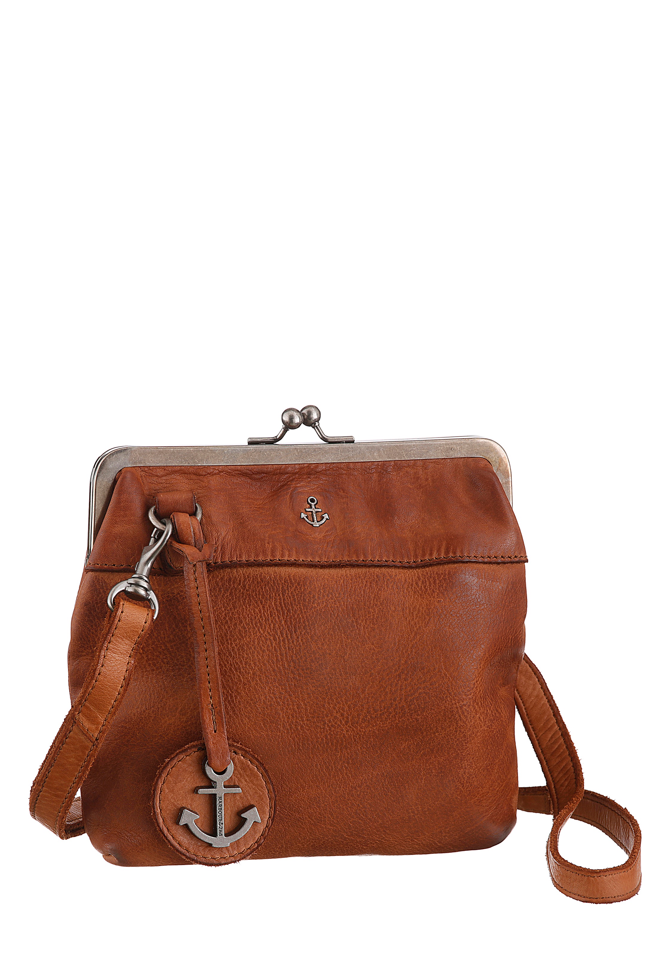 Image of HARBOUR 2nd Mini Bag »Rosalie«, aus Leder mit typischen Marken-Anker-Label und Schmuckanhänger bei Ackermann Versand Schweiz