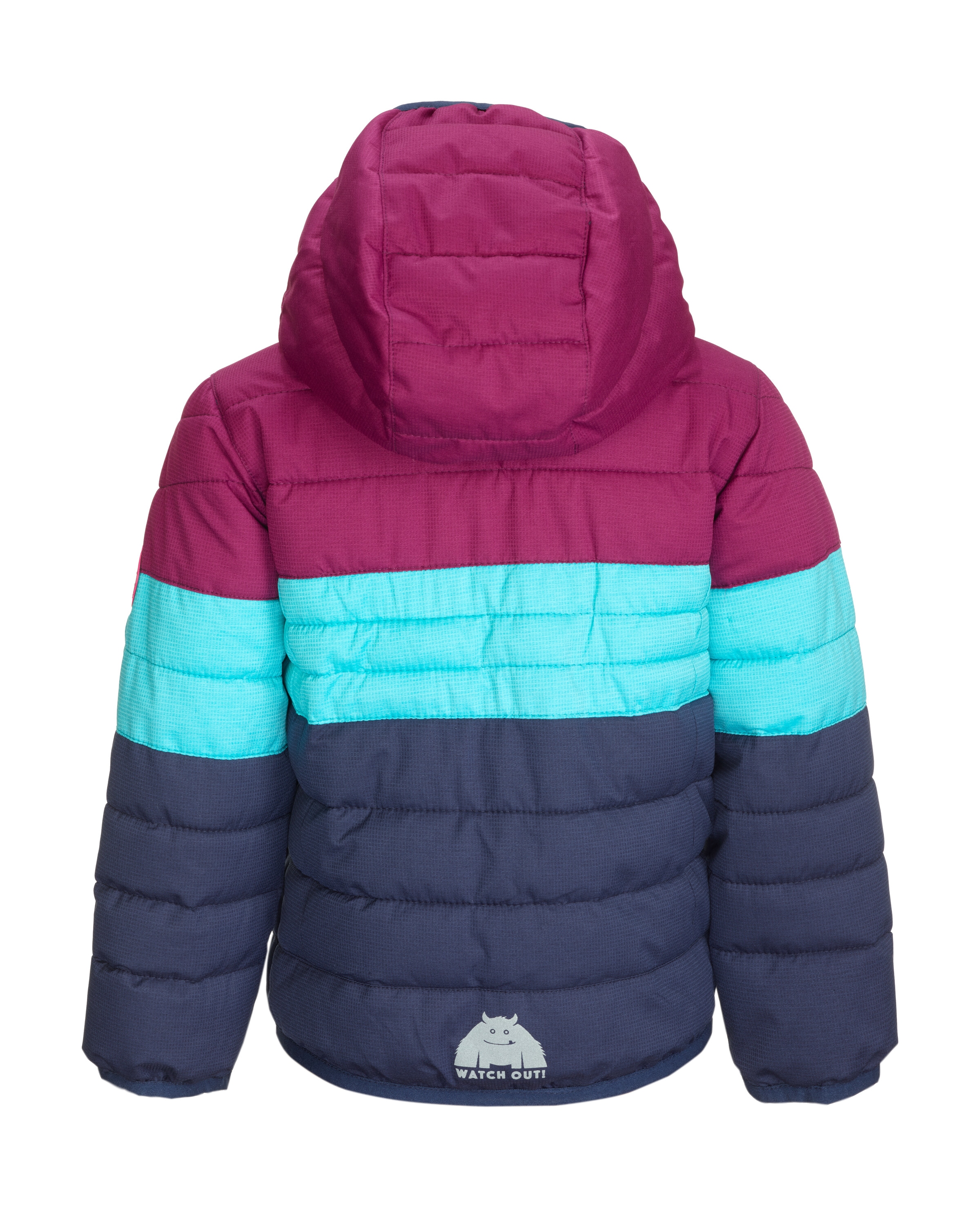 Killtec Steppjacke »Hipsy Mini«, Wasser- und windabweisende Steppjacke im Colourblock-Design