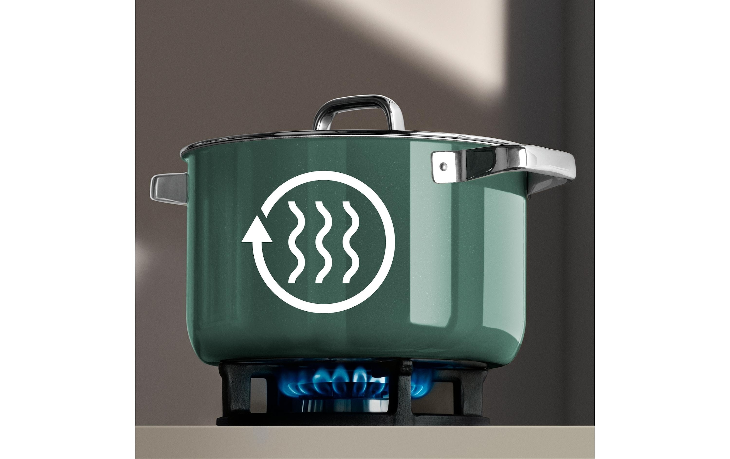 WMF Topf-Set »Fusiontec Mineral Pro« Set, 7 tlg. Edelstahl | Glas