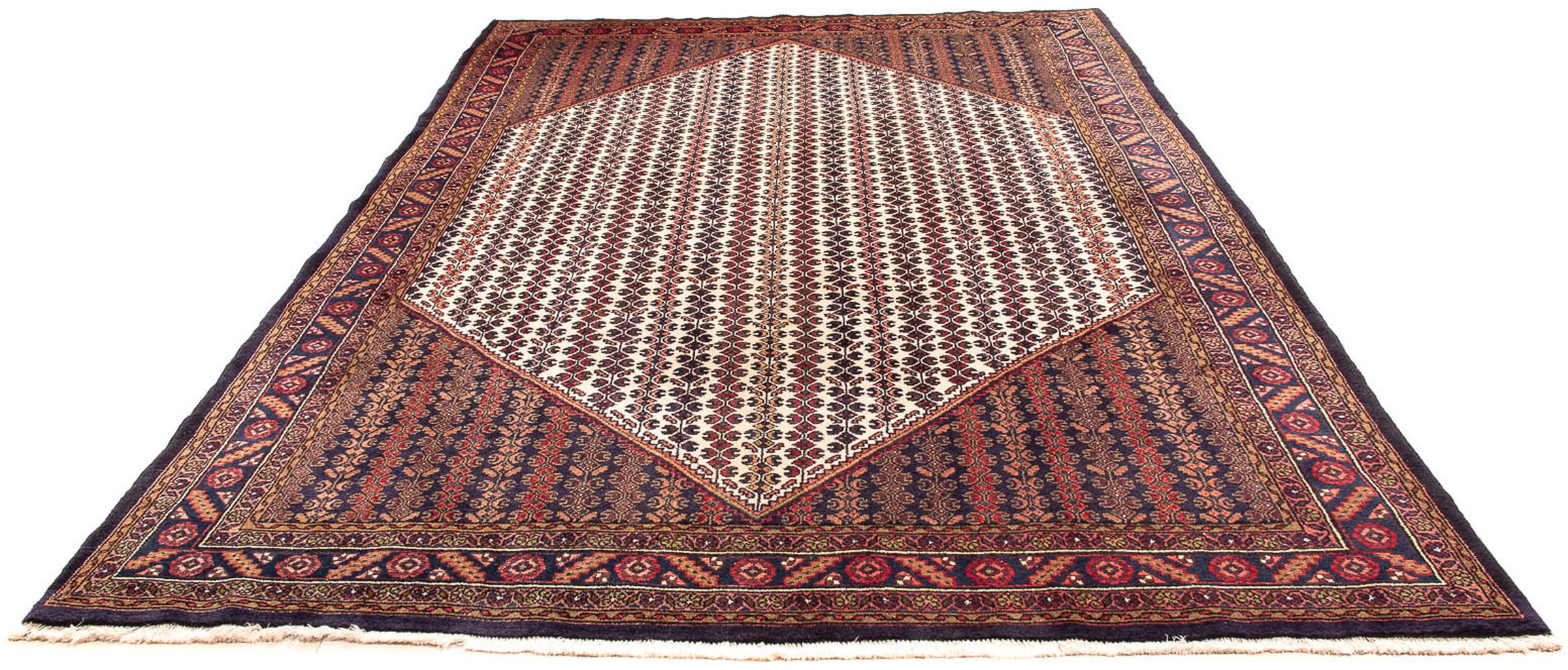 Image of morgenland Orientteppich »Perser - Nomadic - 310 x 210 cm - braun«, rechteckig, 10 mm Höhe, Wohnzimmer, Handgeknüpft, Einzelstück mit Zertifikat bei Ackermann Versand Schweiz