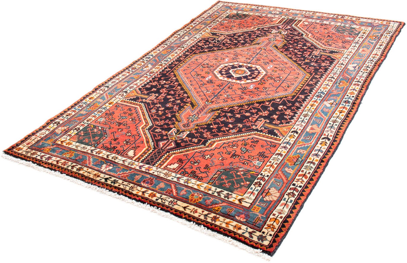 Image of morgenland Orientteppich »Perser - Nomadic - 220 x 142 cm - rot«, rechteckig, 10 mm Höhe, Wohnzimmer, Handgeknüpft, Einzelstück mit Zertifikat bei Ackermann Versand Schweiz