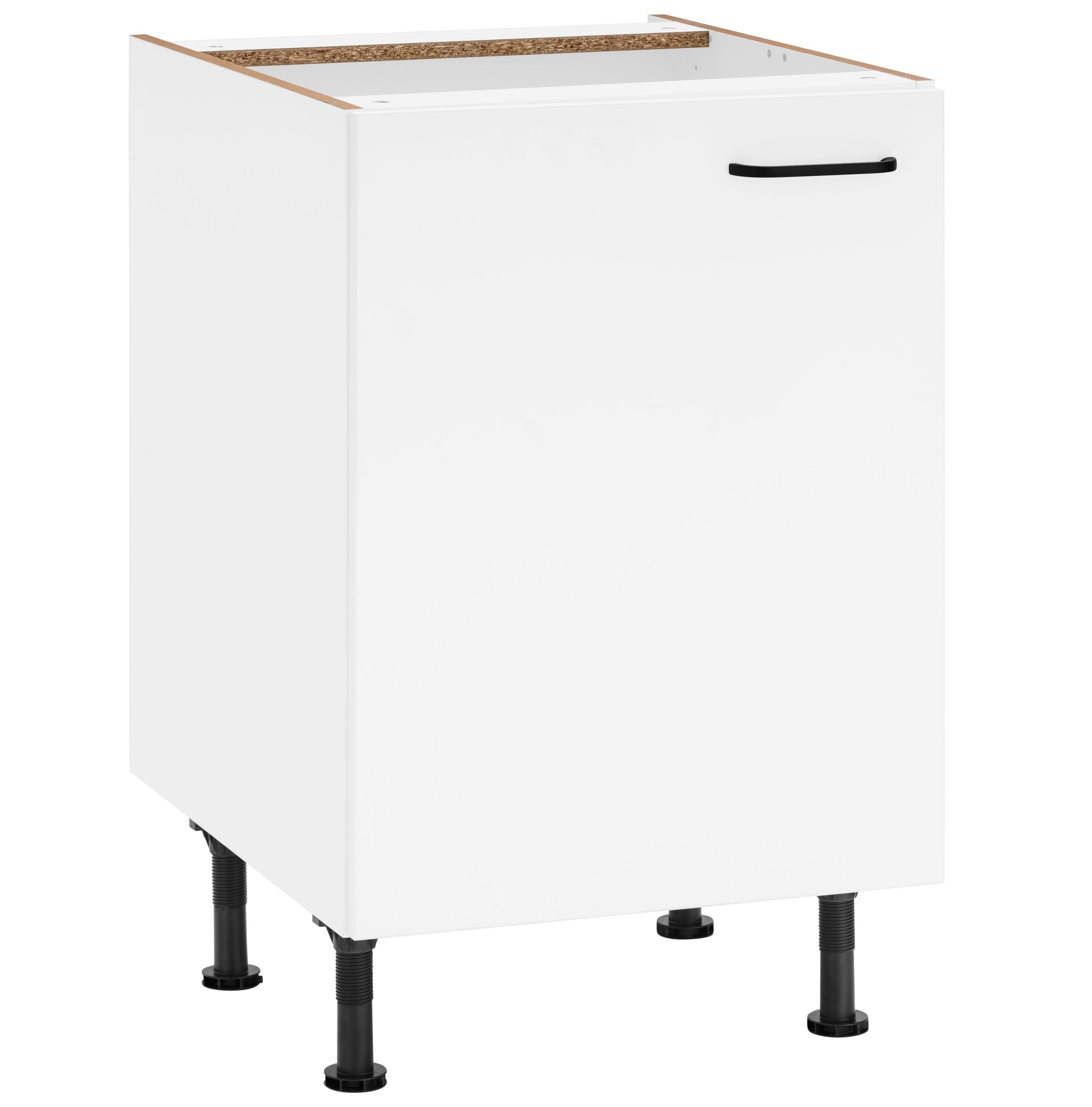 Image of OPTIFIT Unterschrank »Elga«, mit Soft-Close-Funktion, höhenverstellbaren Füssen und Metallgriffen, Breite 60 cm bei Ackermann Versand Schweiz