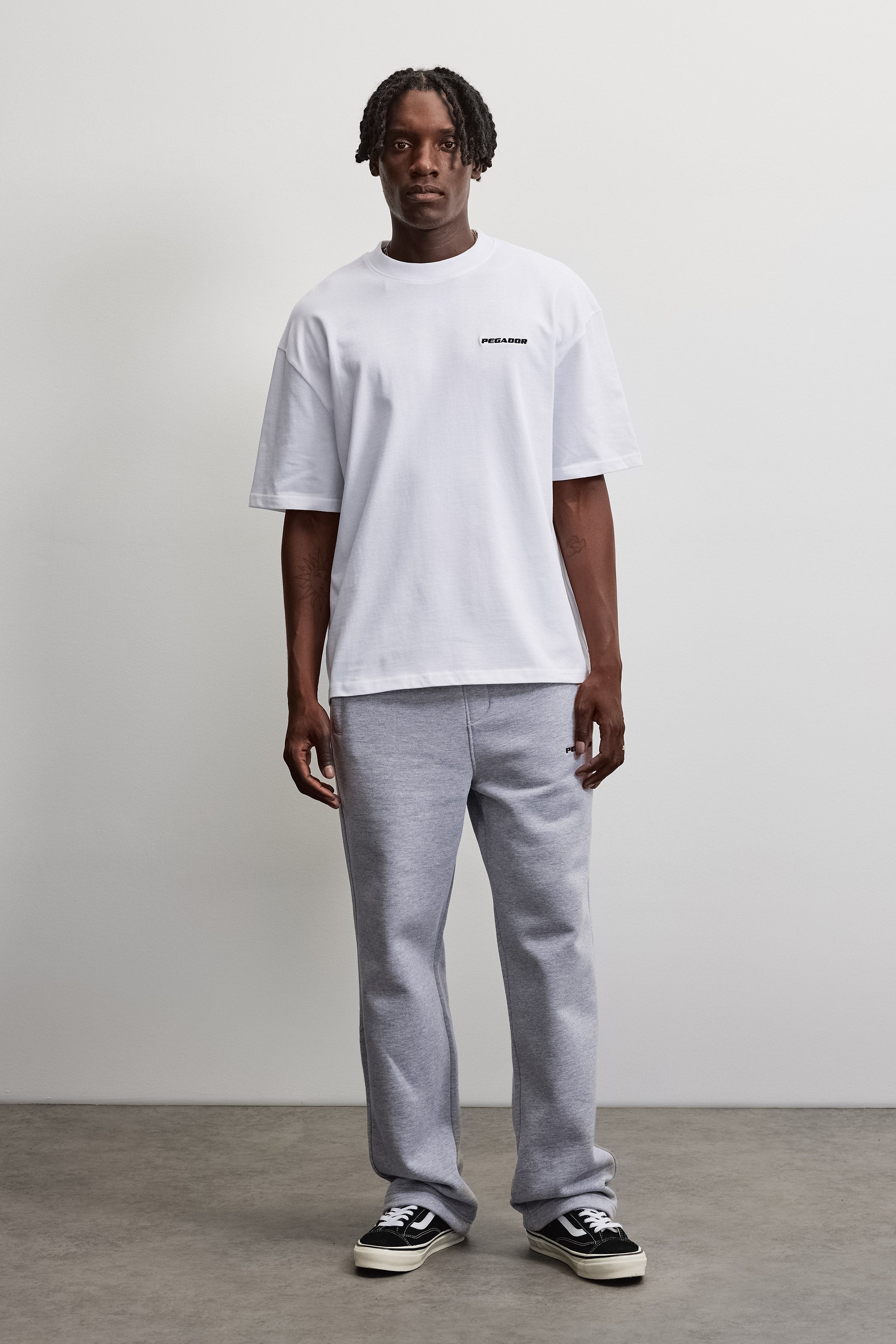 PEGADOR T-shirt »LOGO OVERSIZED TEE« Coton, oversize