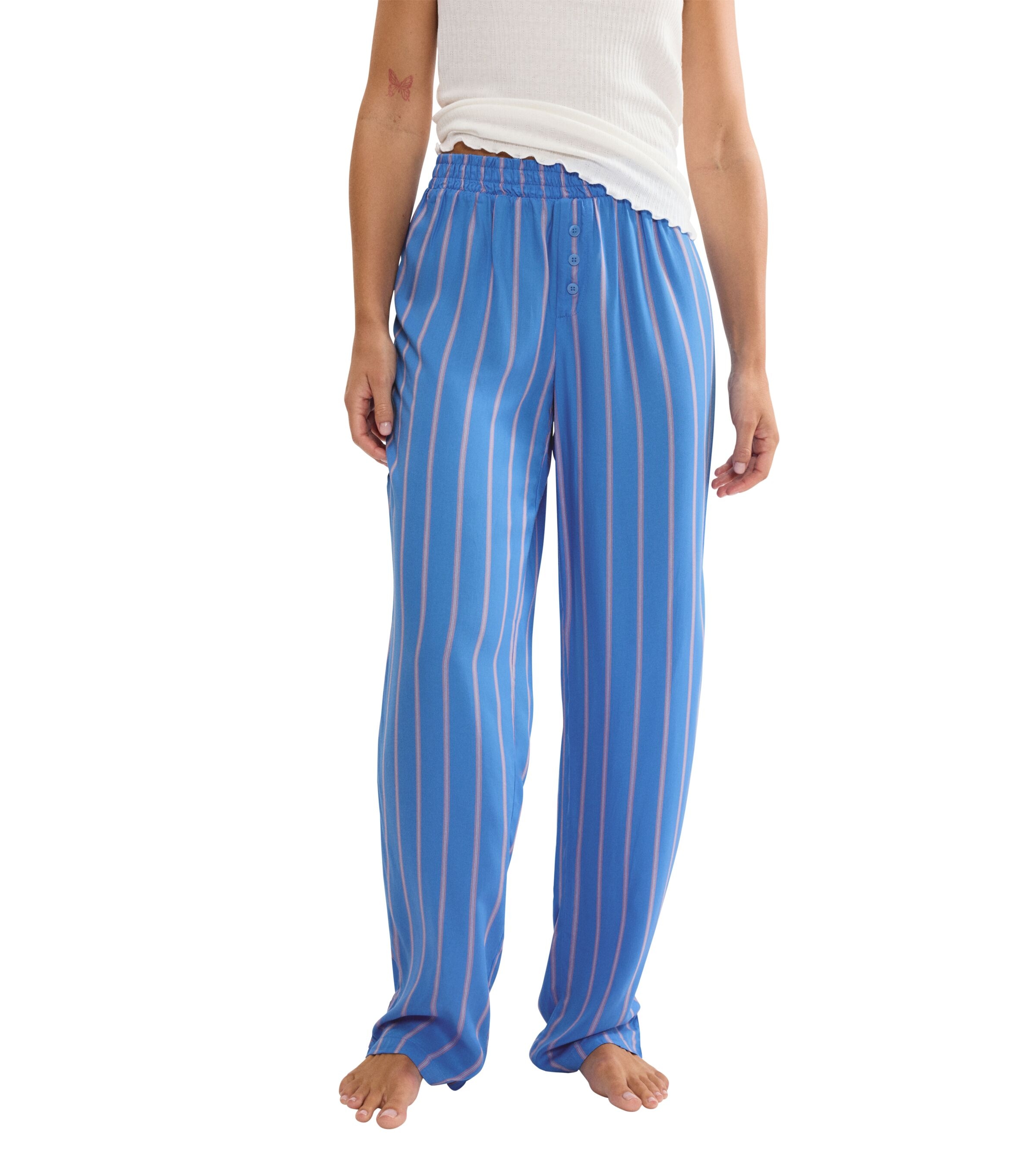 Triumph Pantalon de pyjama »Mix & Match Trousers Viscose 01«  Gummizug, gestreift, leicht