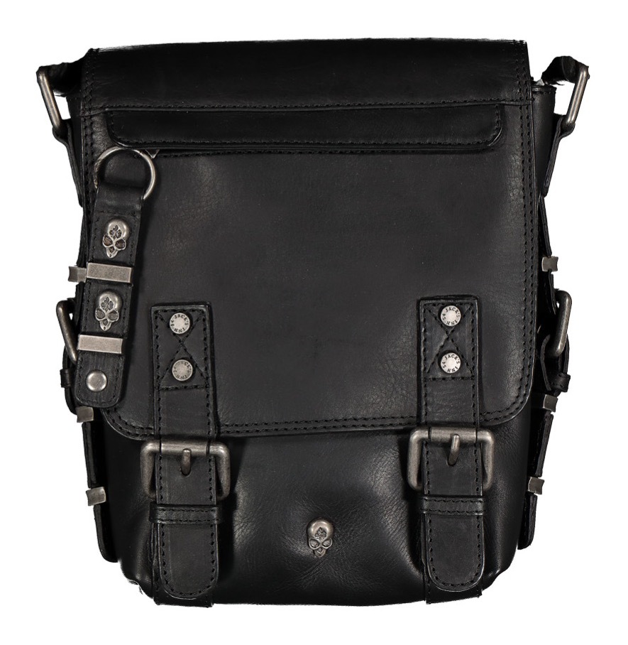 Image of JACK'S INN 54 Umhängetasche »Toronto«, aus Leder mit coolen Totenkopf Applikationen bei Ackermann Versand Schweiz