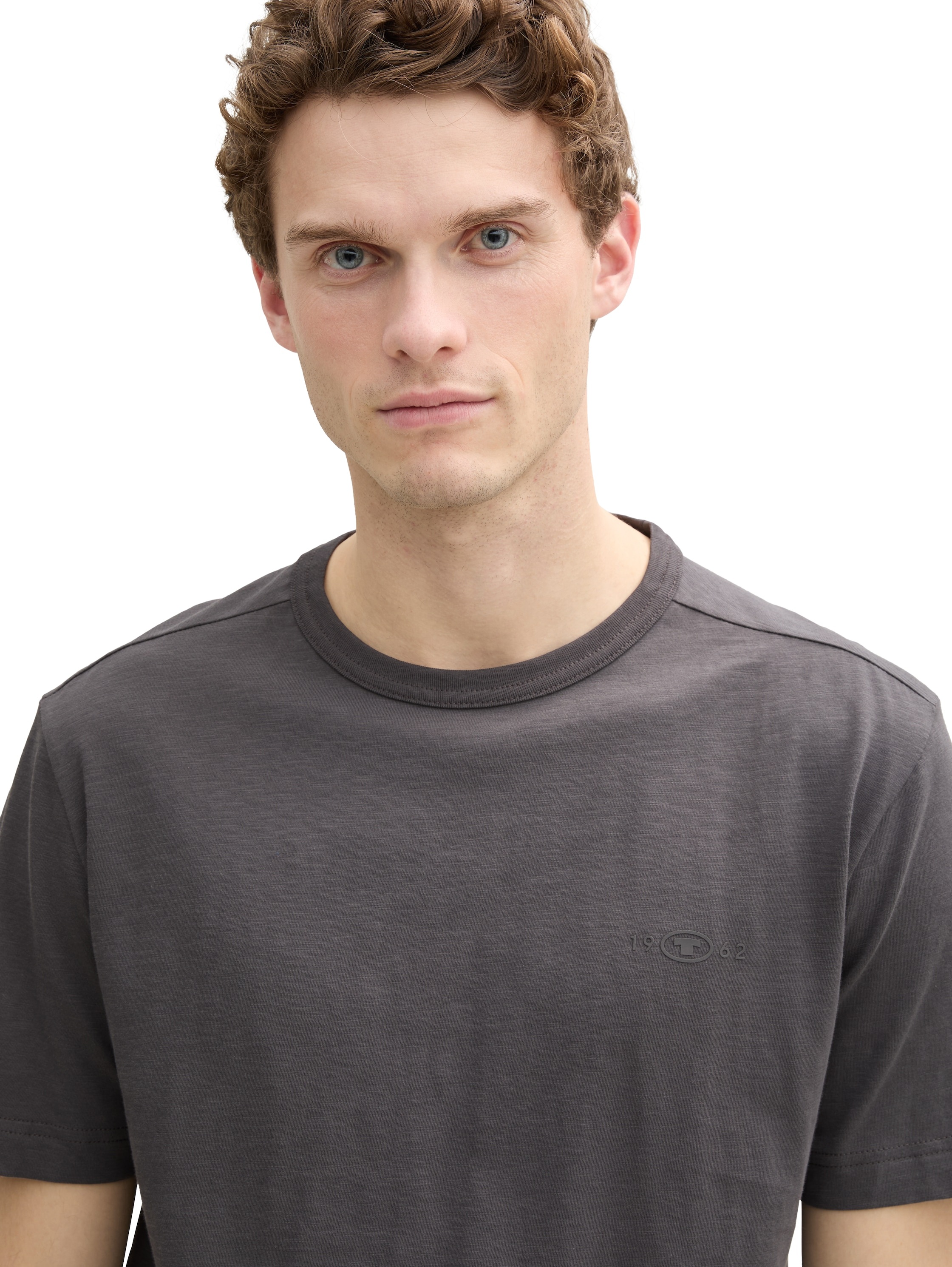 TOM TAILOR T-Shirt, mit Logo Stickerei