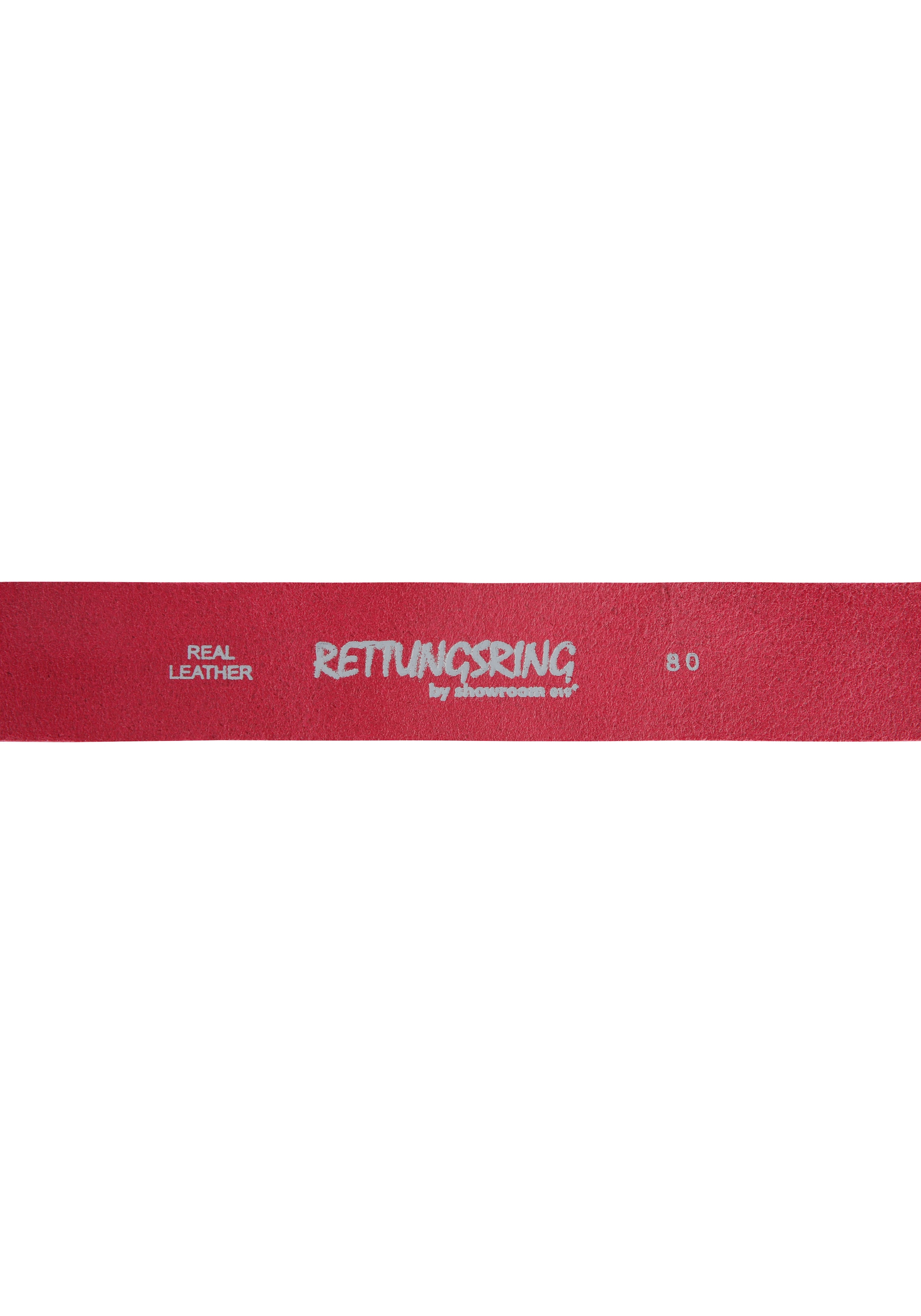 RETTUNGSRING by showroom 019° Ledergürtel, mit austauschbarer Schliesse »Strohknoten«